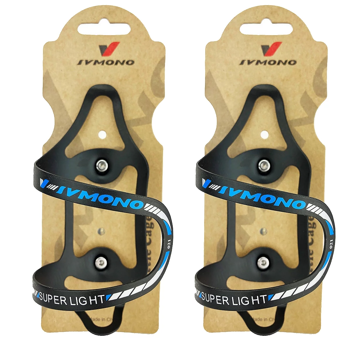 Two Super Light Aluminum Mountain Bike Water Bottle Cages Bike Frame Bottle Holders