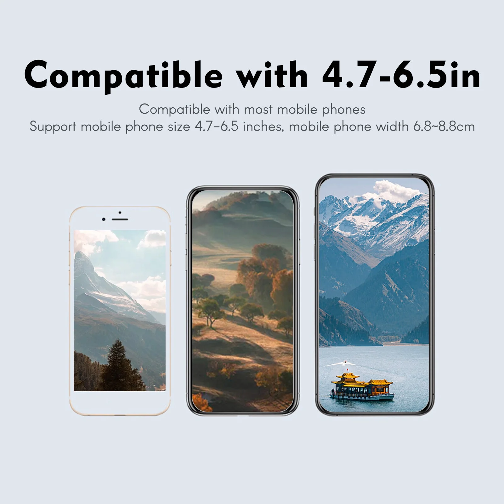 GoolRC Bracket,Release Suitable 4.7-6.5inch Mount Rotate Lock Quick Release Suitable Buzhi Rotate Lock Quick Bike Mount Lock Quick Release Laoshe