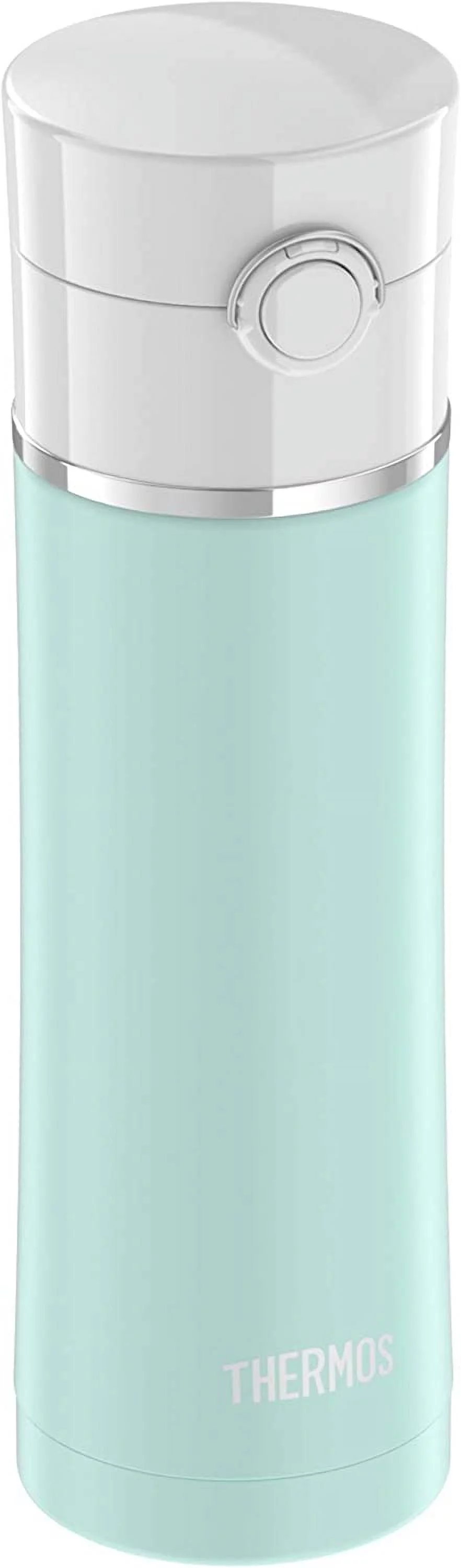 KimmyShop 30387610 16 oz Thermos Sipp Stainless Water Bottle, Matte Turquoise