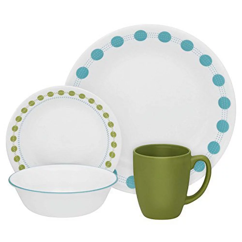 Corelle Classic South Beach 16-Piece Dinnerware Set