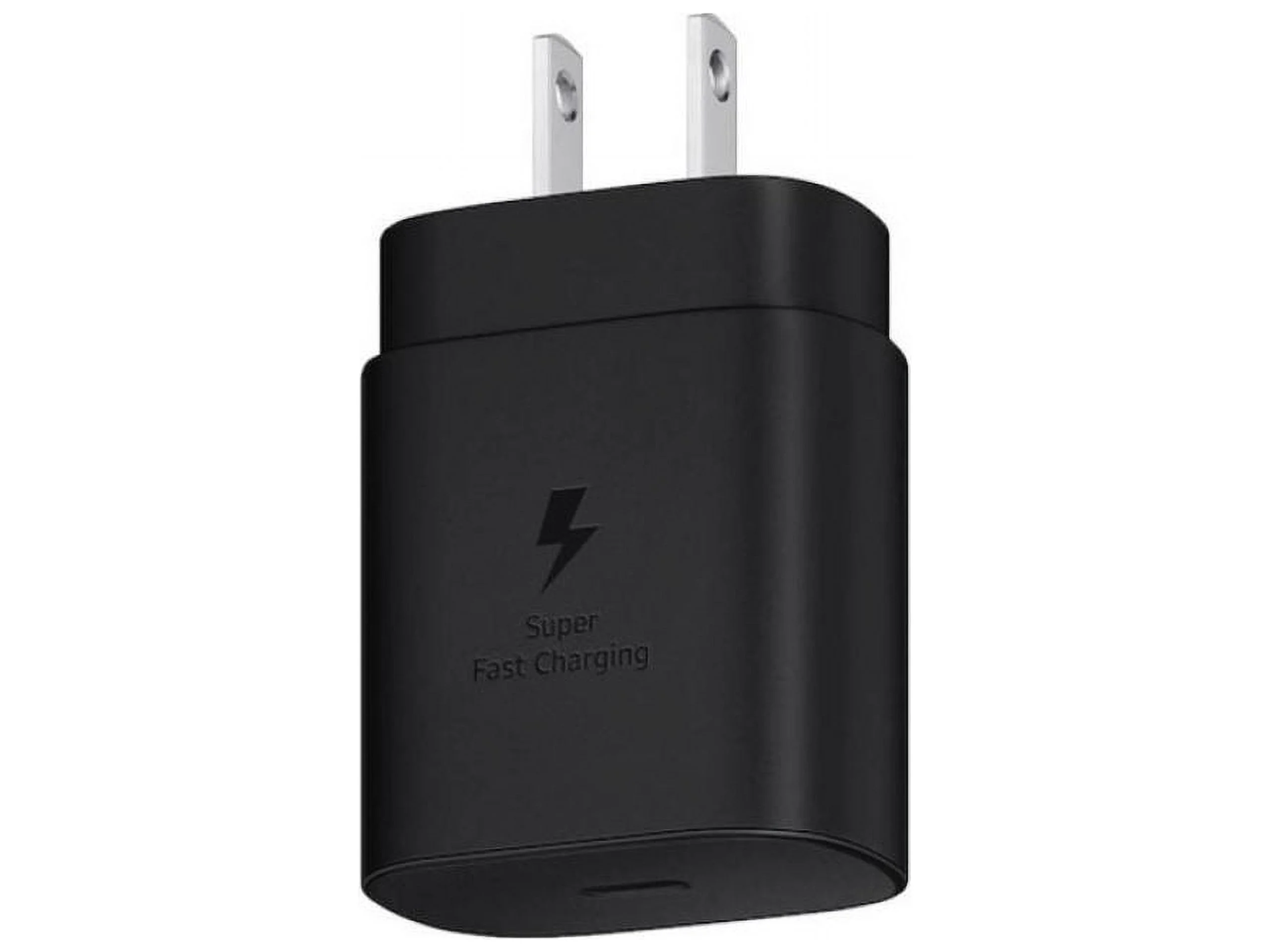 SAMSUNG EP-TA800NBEGUS Black 25W Super Fast Wall Charger,