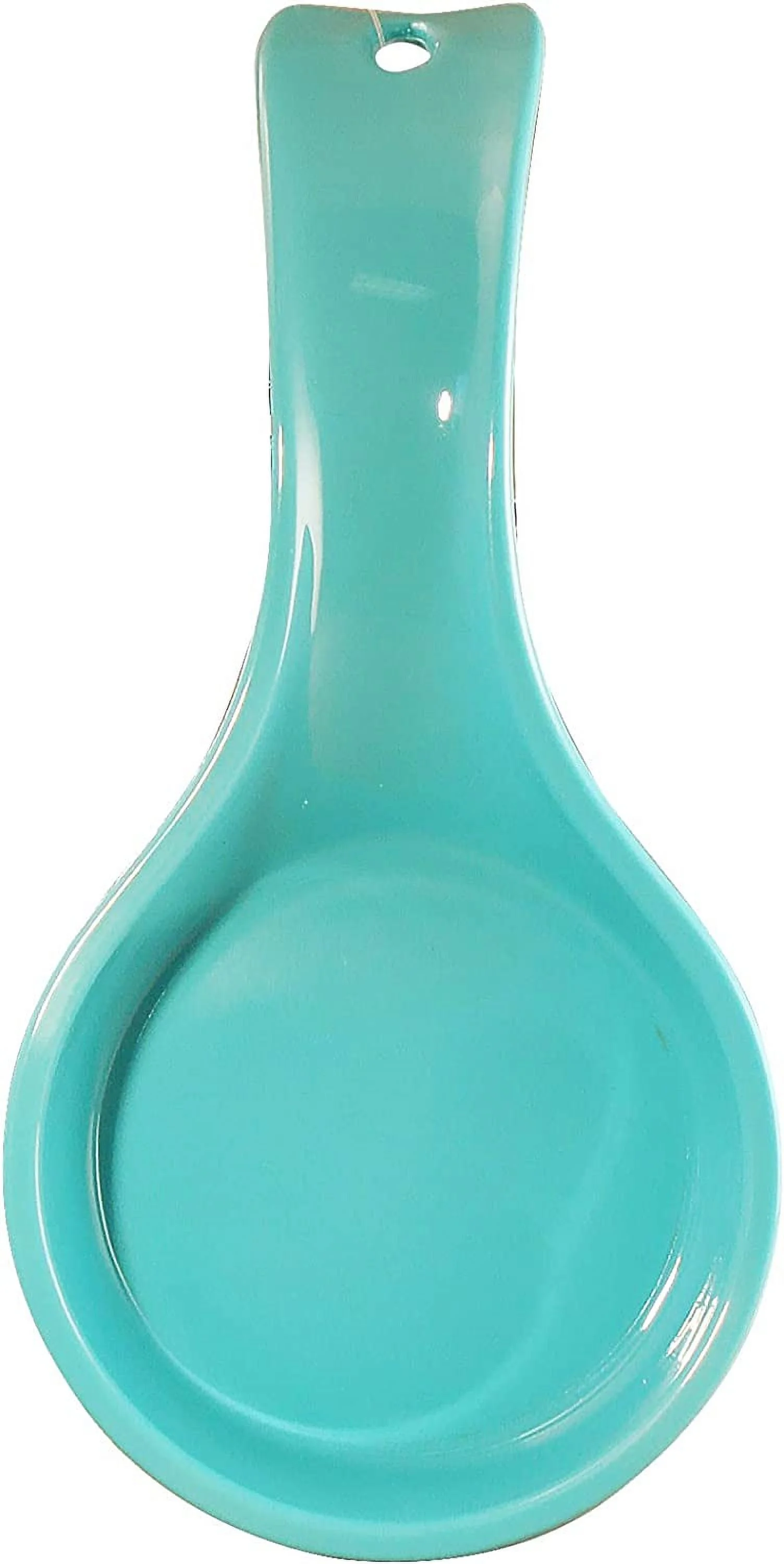 Reston Lloyd Rest Plastic Counter Stove Top Utensil Holder for Spoons, Ladle, Tong, 8.5 x 4 inch, Turquoise