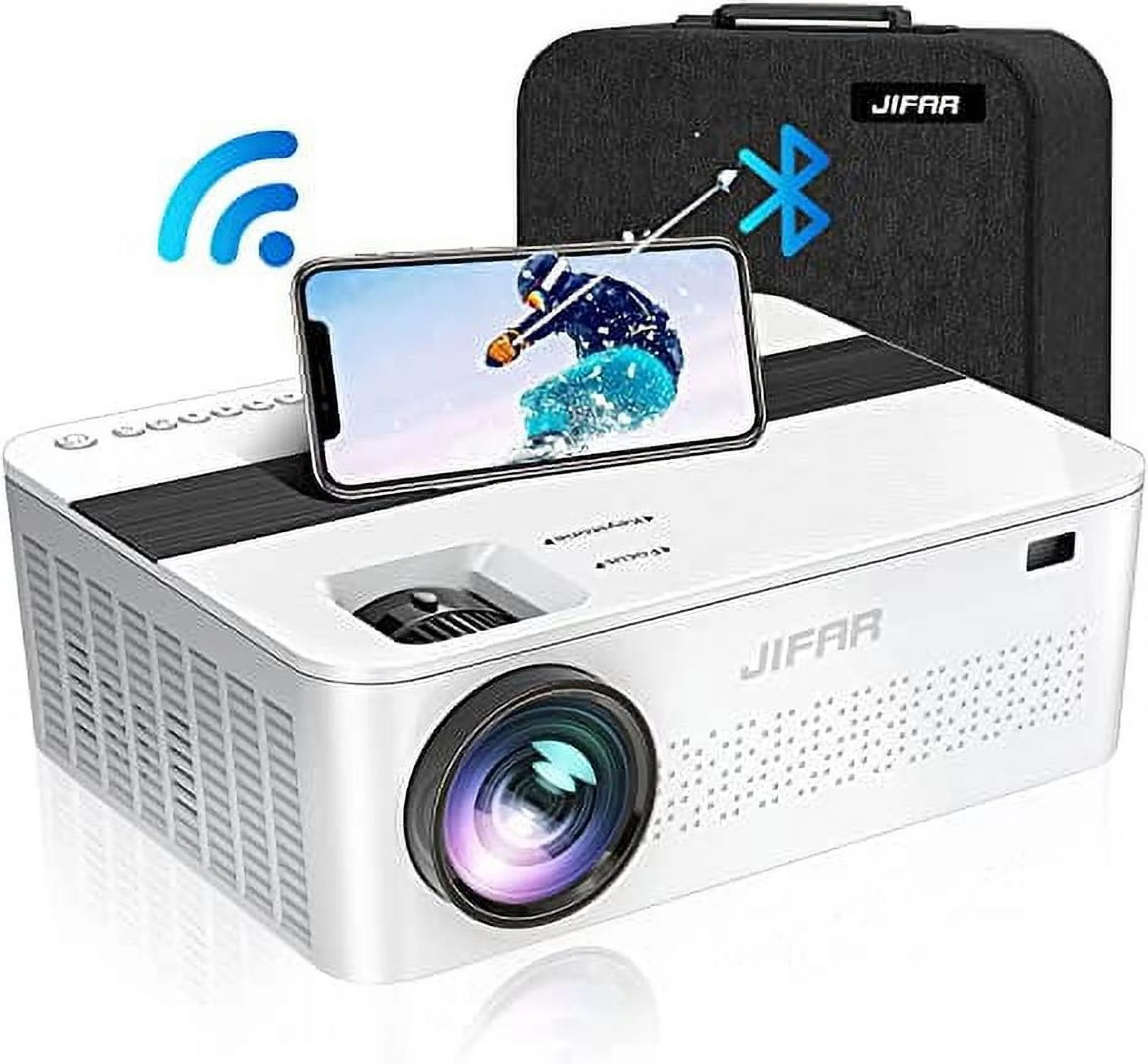 5G WiFi Bluetooth Projector 4K with 450