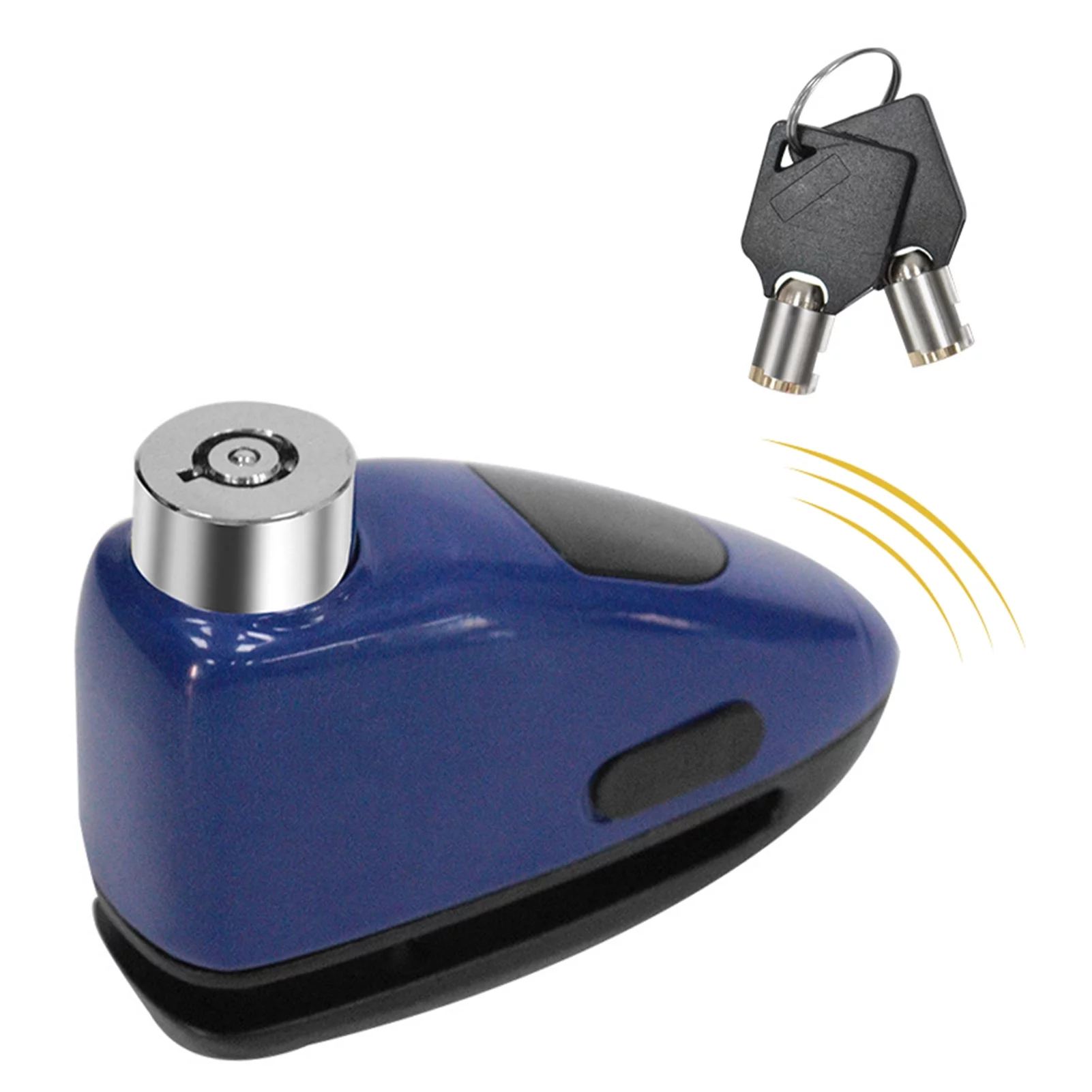 Nebublu Disc Brake Alarm Lock Waterproof - High-Security Wheel Disc Lock for Bicycles and Motorcycles - Protect Your Ride