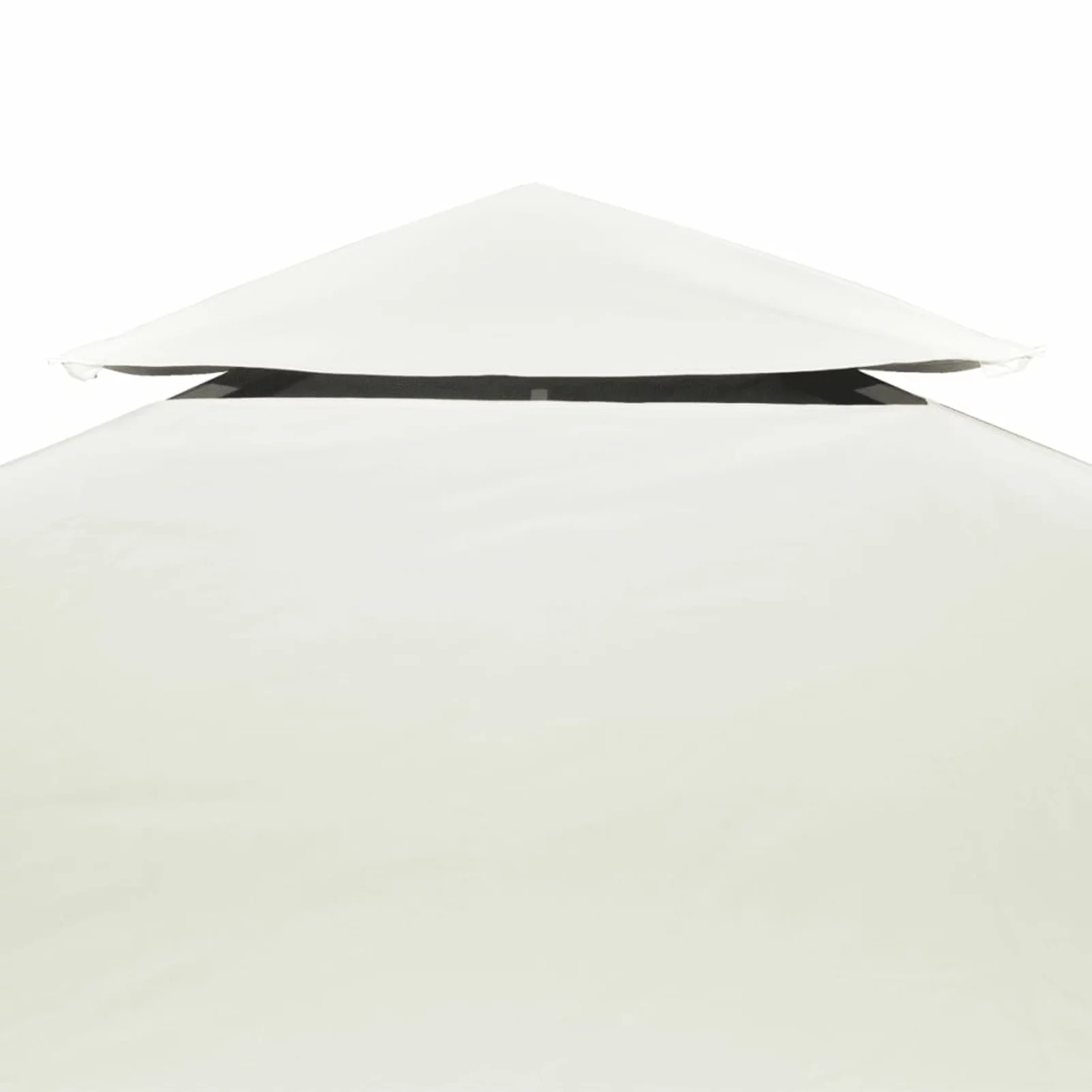 Carevas Gazebo Cover Canopy Replacement 9.14 ozyd² White 10'x10'