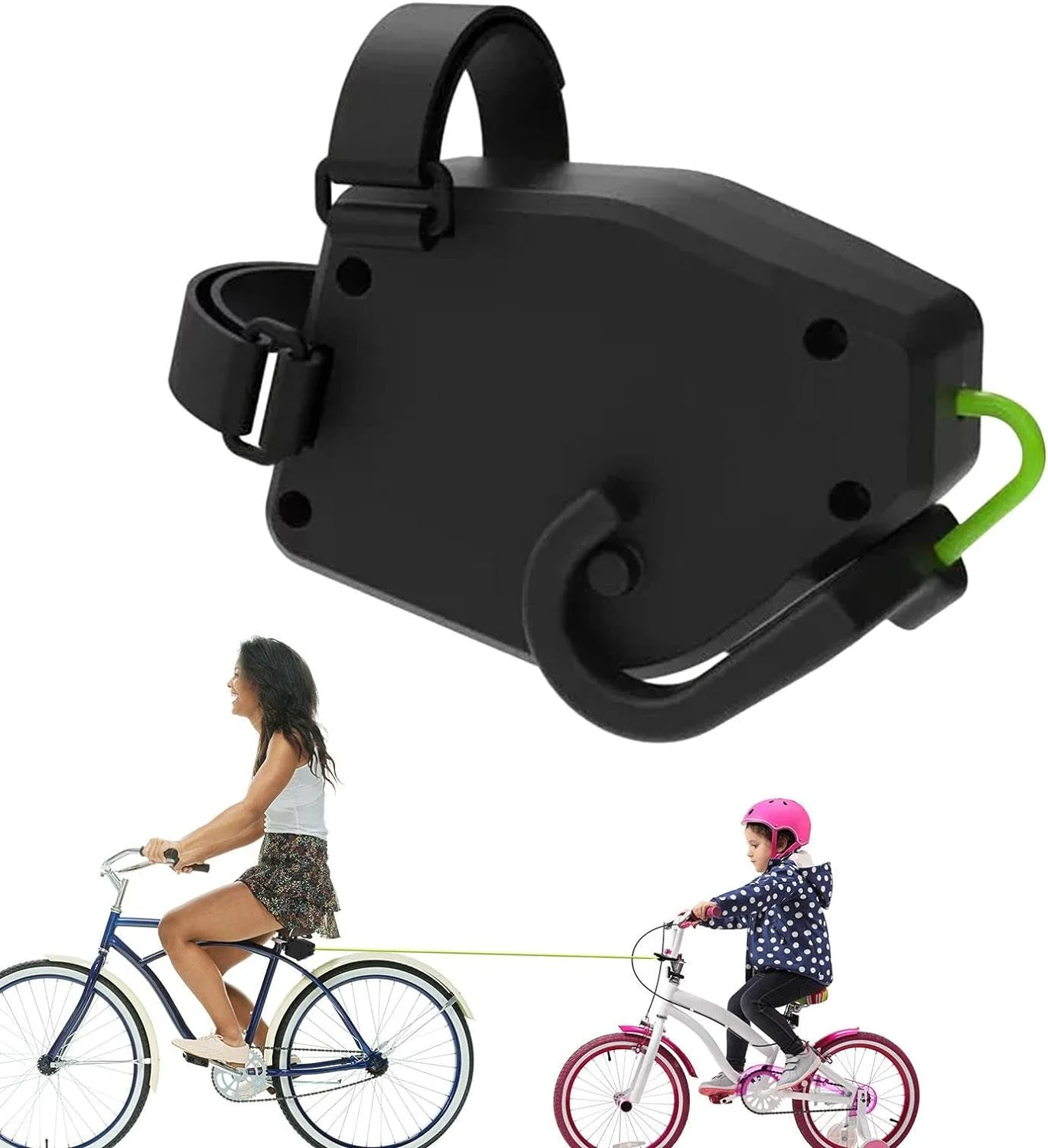 Ofocase Bike Towing System Child Retractable, Towing Cable for Bicycles, E-Bikes, Mountain Bikes