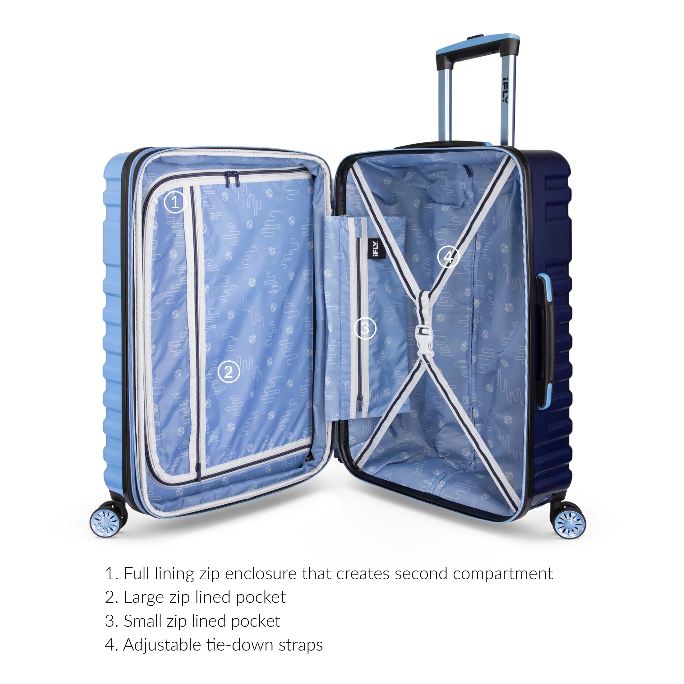 IFLY Hardside Spectre Versus Luggage 28
