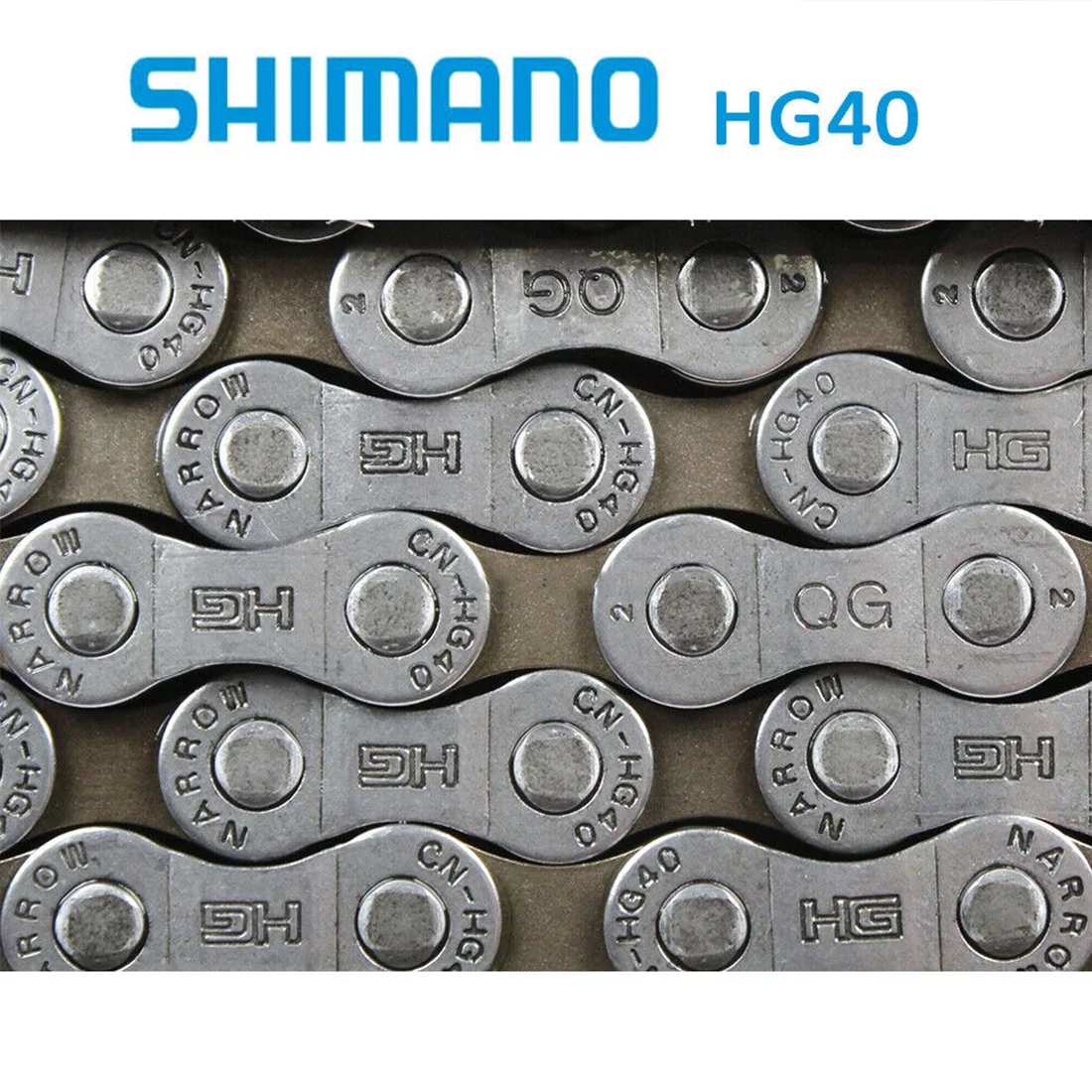 Shimano 6/7/8-Speed Chain CN-HG40 116-Links Mountain Road Bike Bicycle Chains