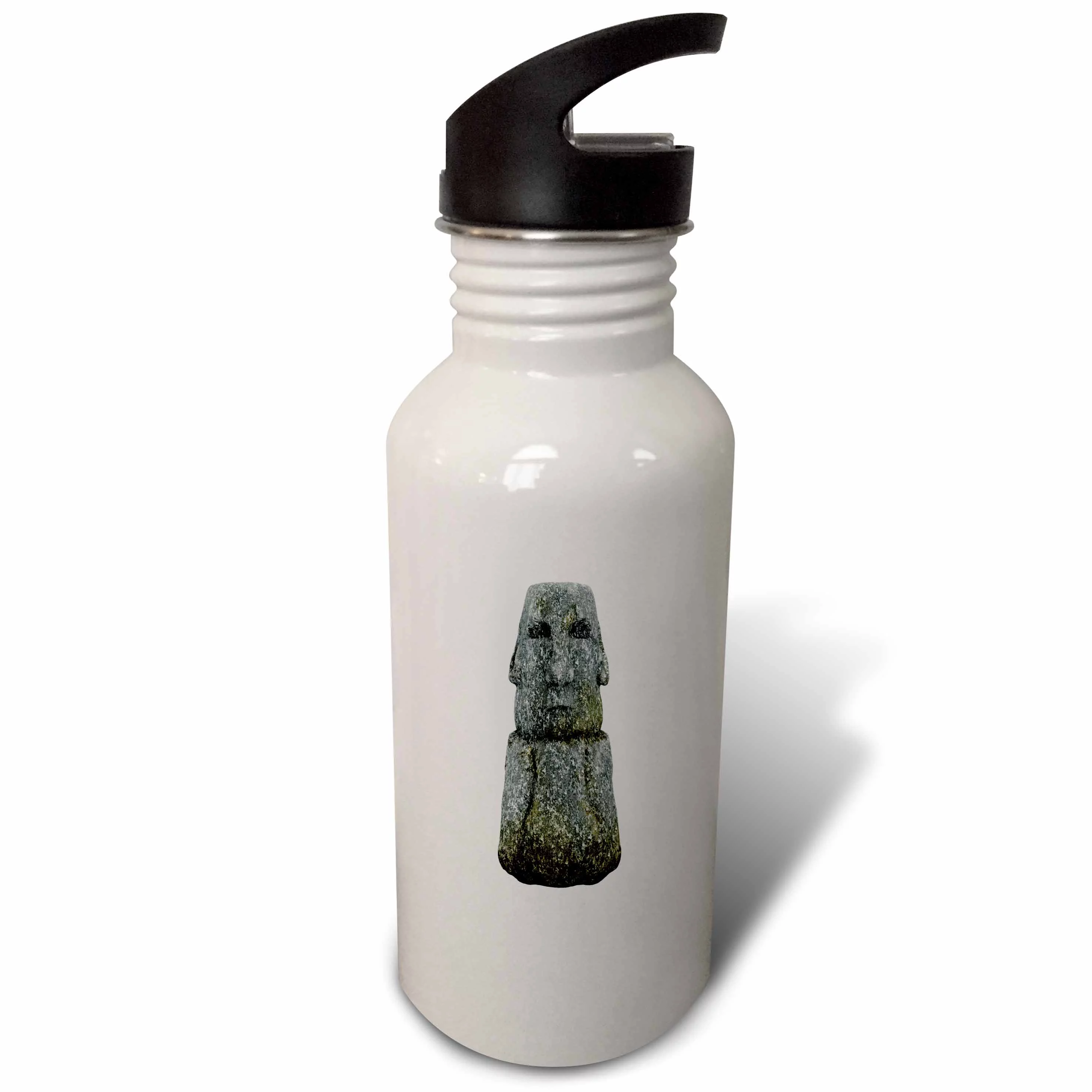 Easter Island Stone Head 21 oz Sports Water Bottle wb-62947-1