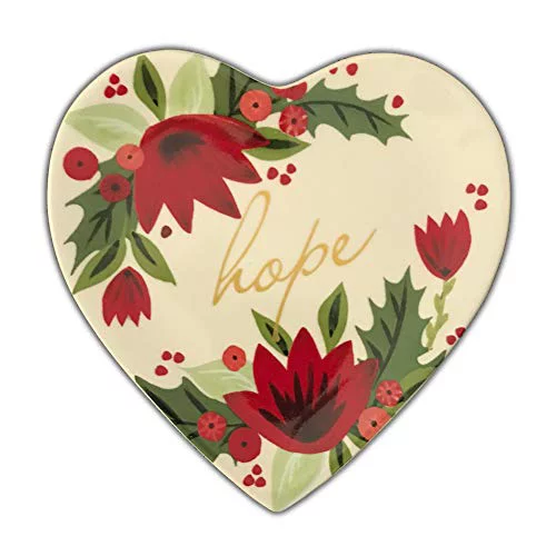 Demdaco - Trinket Plate Set - Botanical Hearts