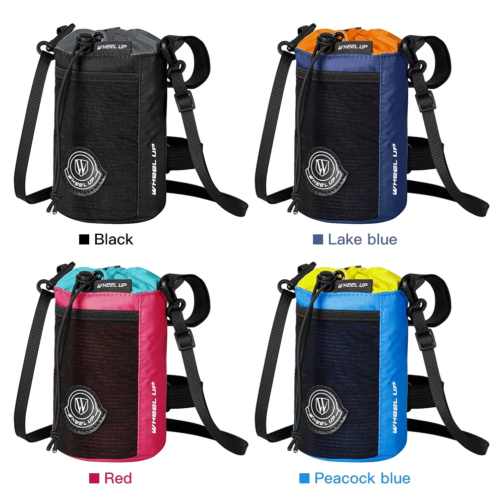 Bike Bottle Holder Bag Handlebar Drink Beverage Holder Bag Container Cycling Front Bag Bike Pannier