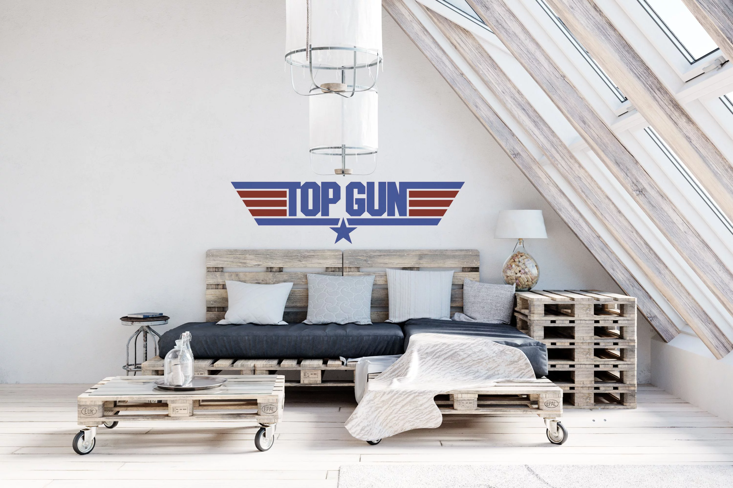 Home Bedroom Vinyl Top Gun Decor Design Adhesive Wall Art Decal - 13