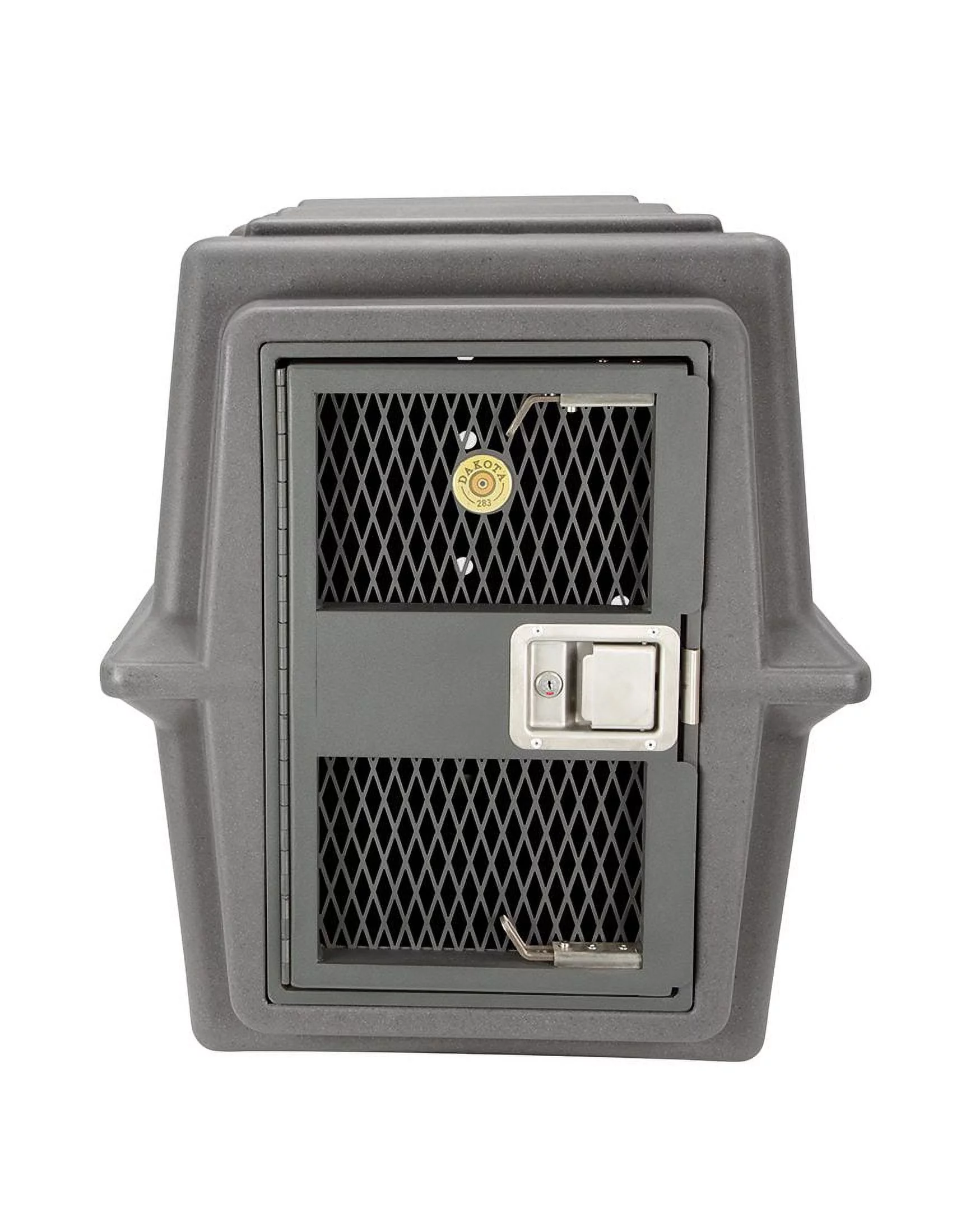 Dakota 283 Hero Dog Kennel With Dakota Guard Antimicrobial - Dark Granite