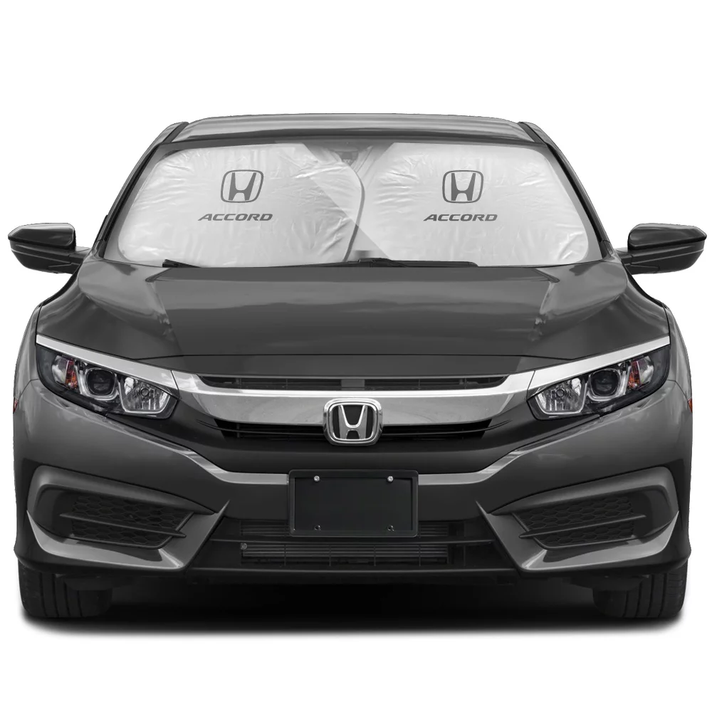 Honda Accord Dual Panels Easy Folding Windshield Sun Shade