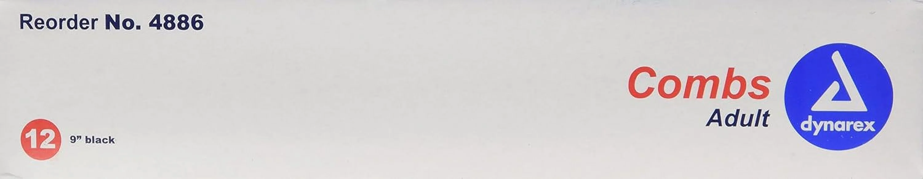 Fine Toothed Combs - Plastic Hair Comb With Fine & Extra Fine Teeth - Grooming Accessories For Straightening, Styling, Parting & Detangling - 9-Inch, 12 Combs Per Bag, 20 Bags Black