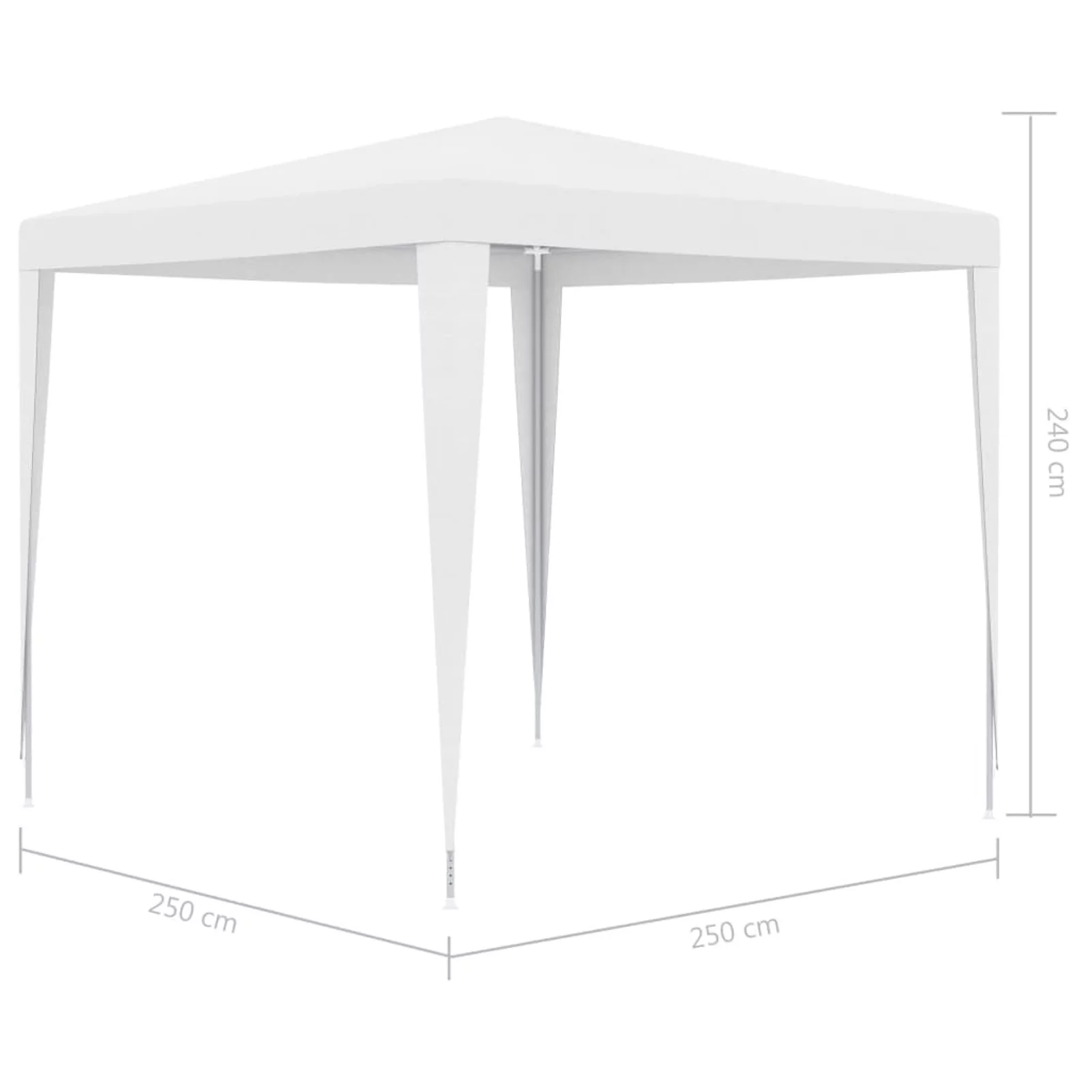 Suzicca Party Tent 8.2'x8.2' White