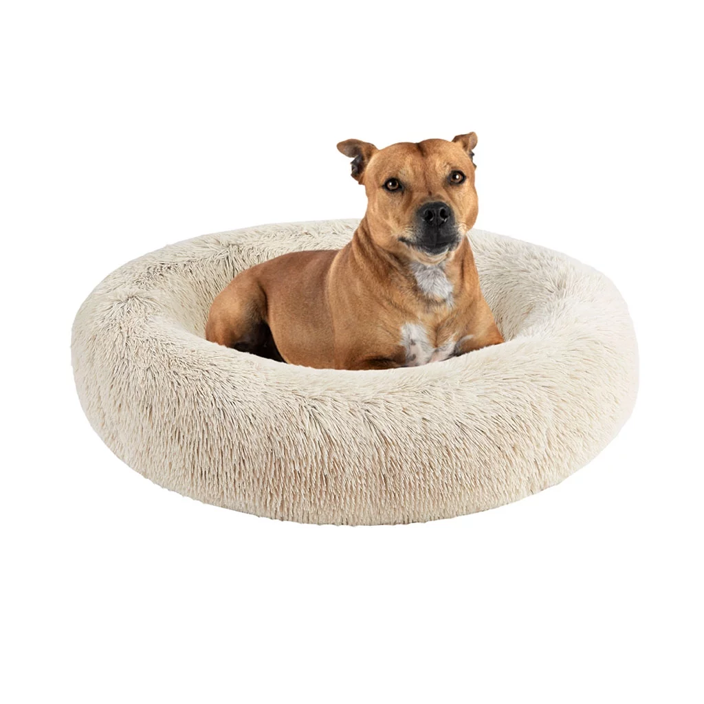 MMTX Oval Dog Bed Comfortable Donut Cuddler Round Ultra Soft Washable Cat Cushion Bed (36