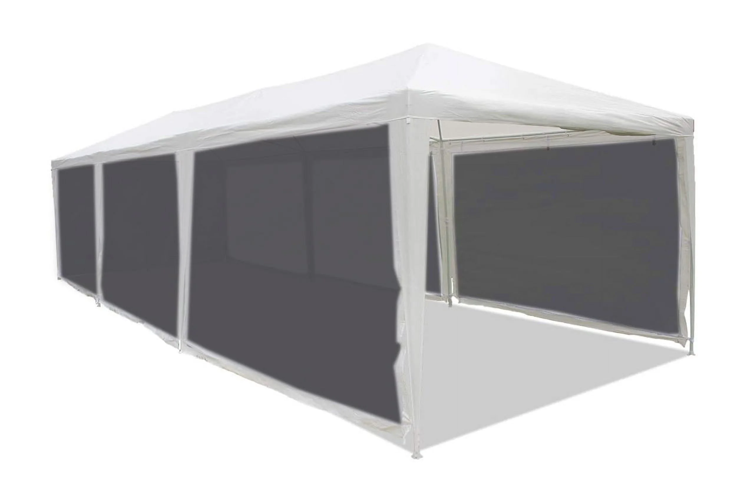 DAY STAR SHADES 7X16 (Black) HD Mesh Tarp Net Sun Shade Fence Screen Patio Canopy Top