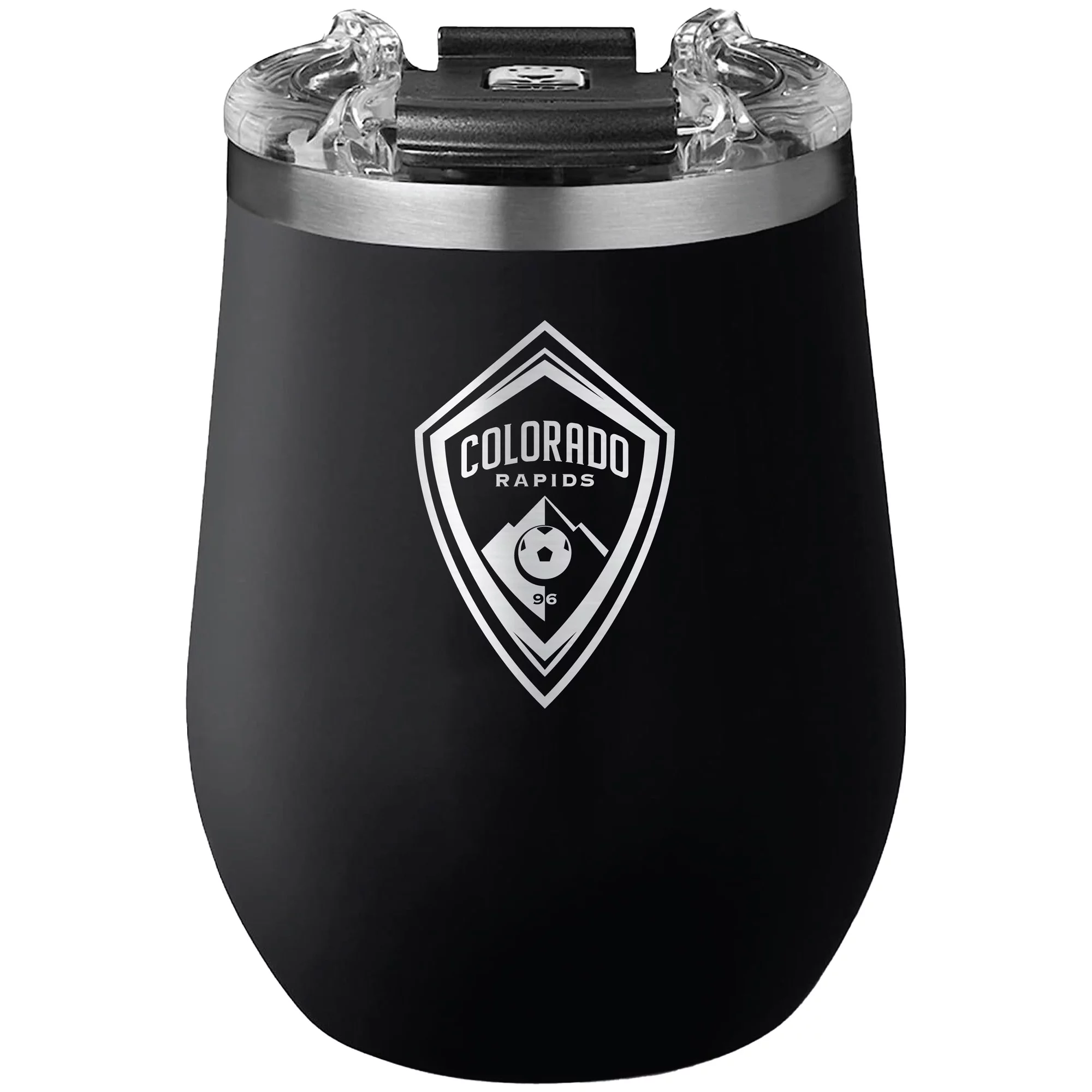 BruMate Black Colorado Rapids 14oz. Wine Tumbler