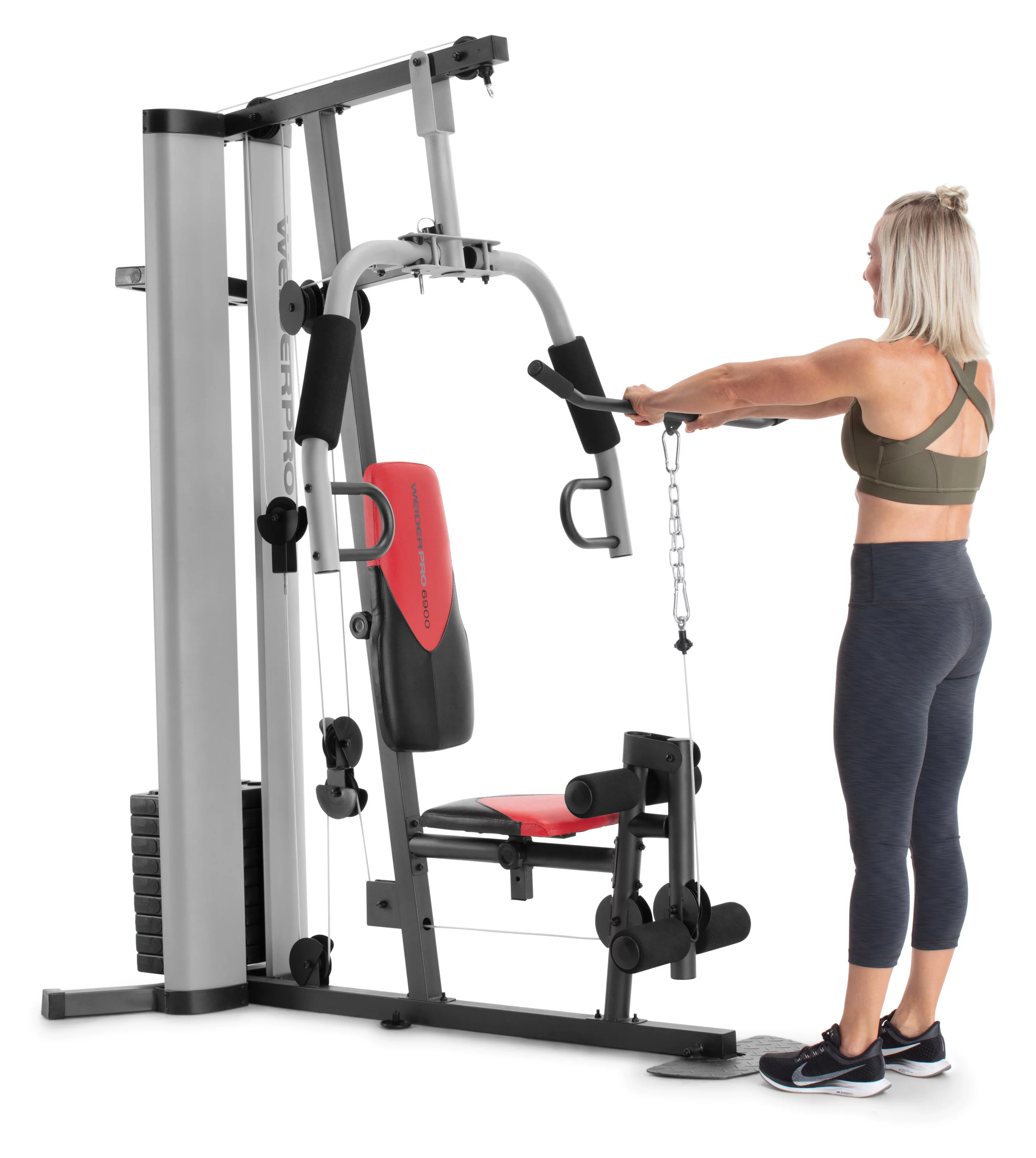 Weider Pro 6900 Home Gym System with 125 Lb. Weight Stack