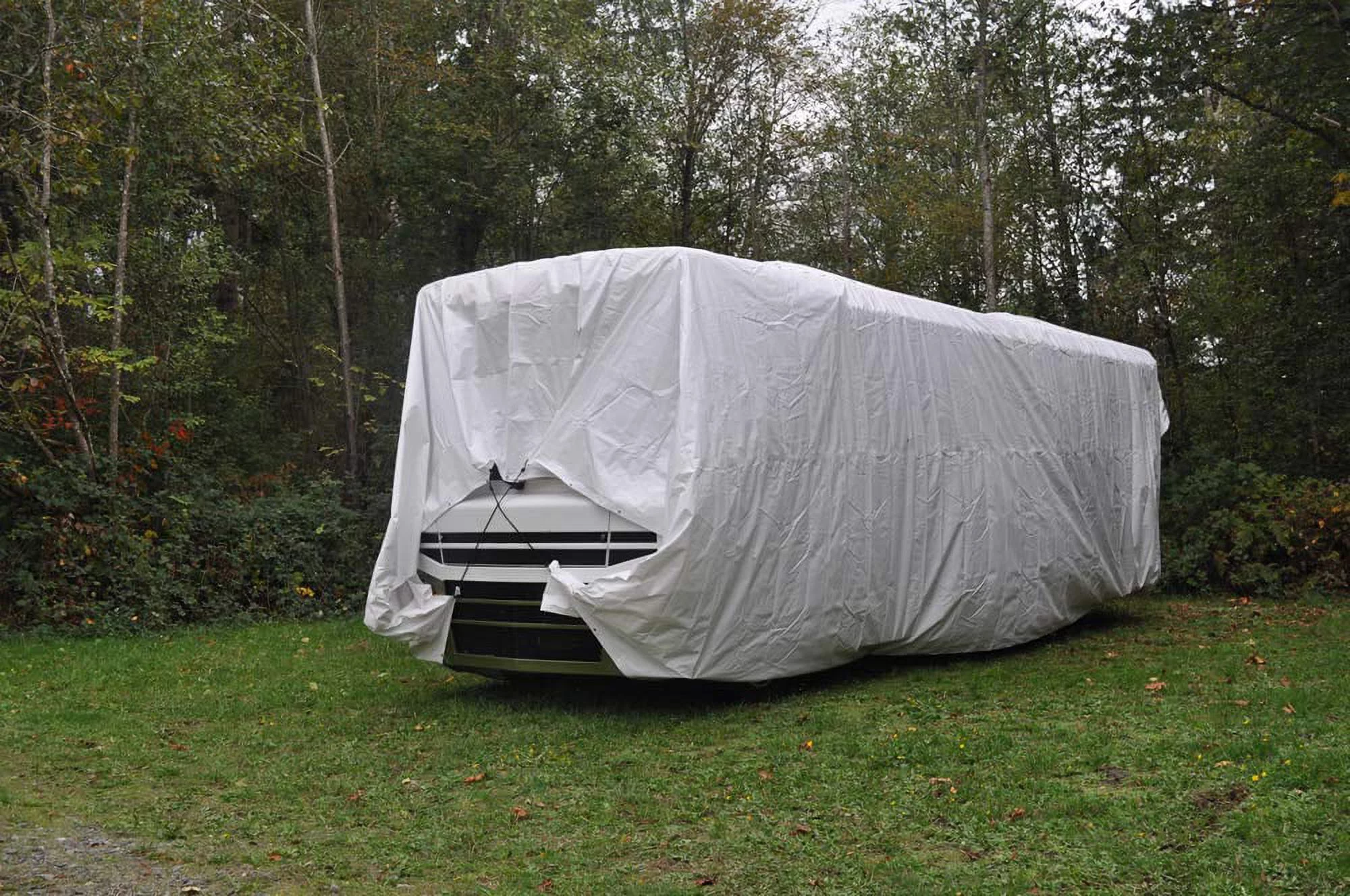 DRY TOP 33040 30' X 40' White Heavy-Duty UV Treated Poly Tarp