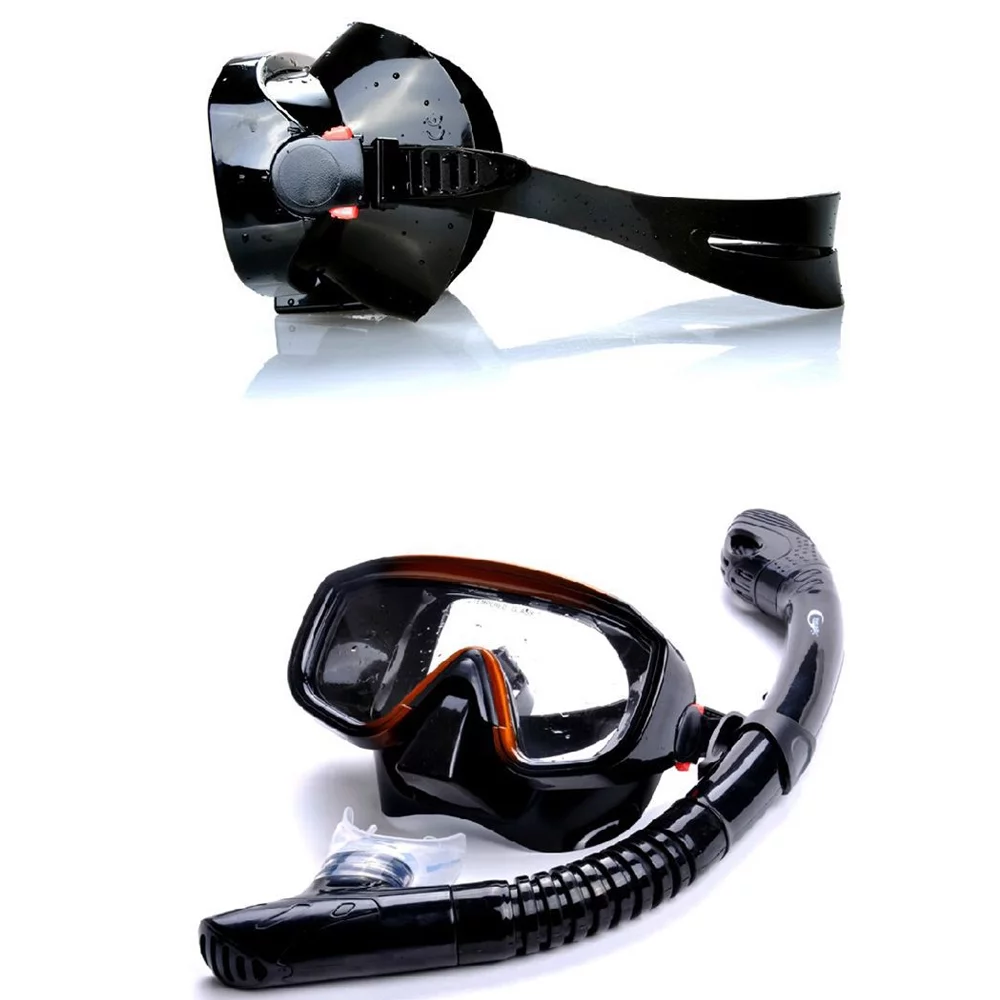 Professional Silicone Snorkel Set - Dive Mask for Swimming and Diving, Ideal Water Snorkeling Equipment