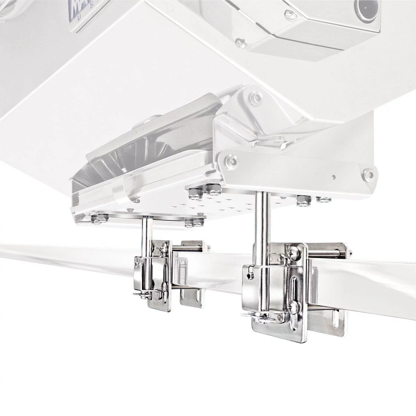 Magma Dual Side, Bulkhead, Or Square/Flat Rail Mount For Rectangular Grills - T10-540