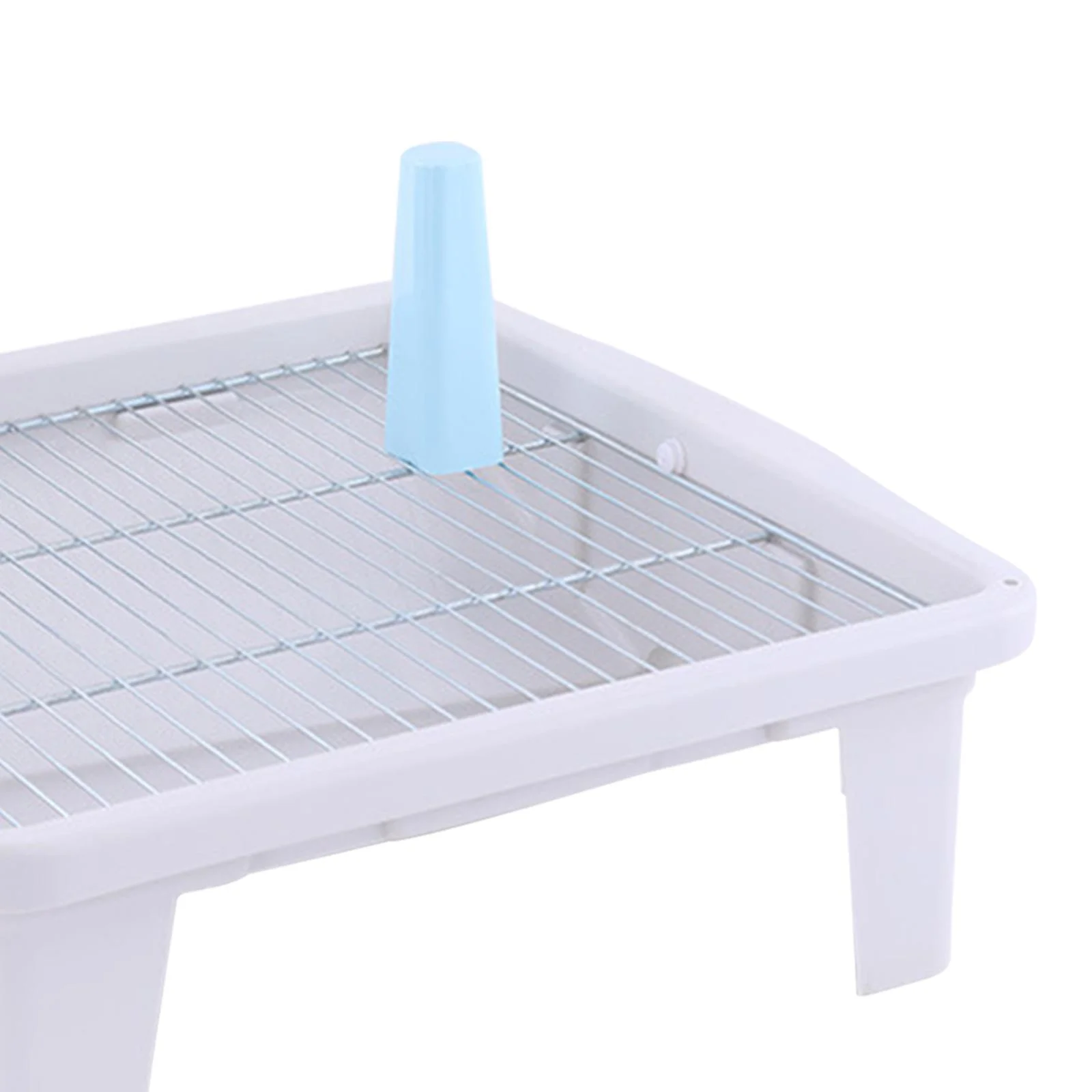 oshhnii Mesh Grids Pet Training Toilet Dog Supplies Reusable Pet Training Pad Holder White