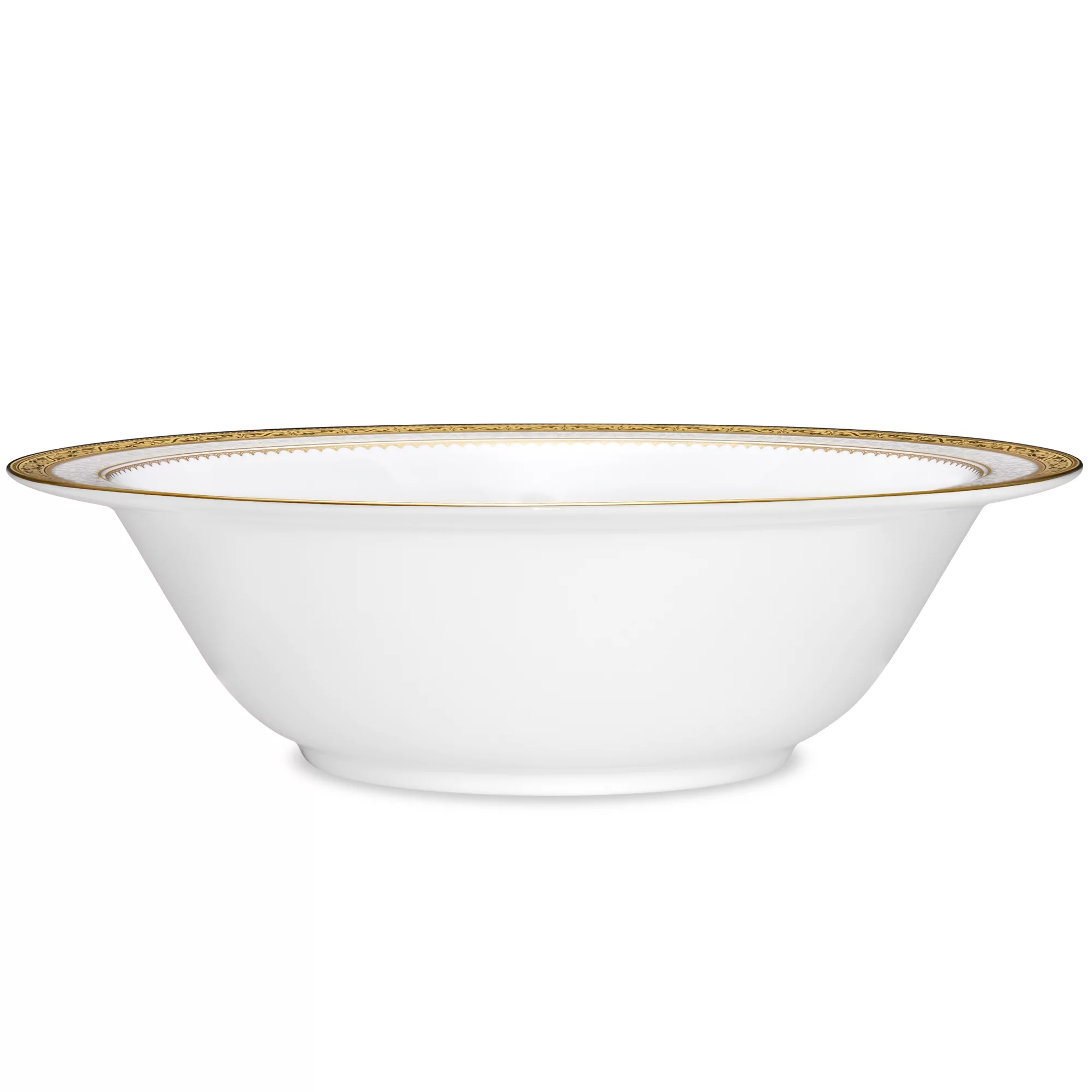 Noritake Odessa Gold Large Round Vegetable Serving Bowl