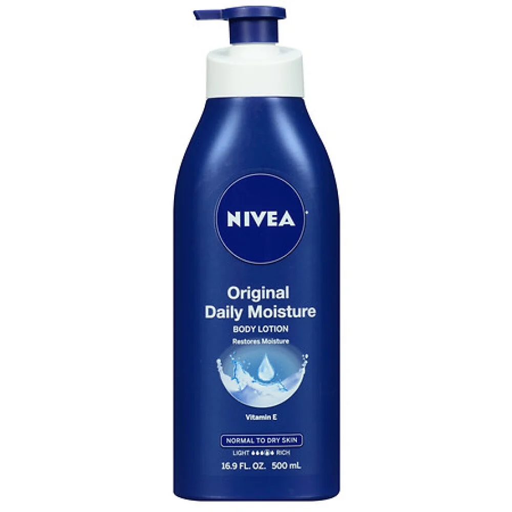 Nivea Original Moisture Body Lotion, Normal to Dry Skin (Pack of 18)