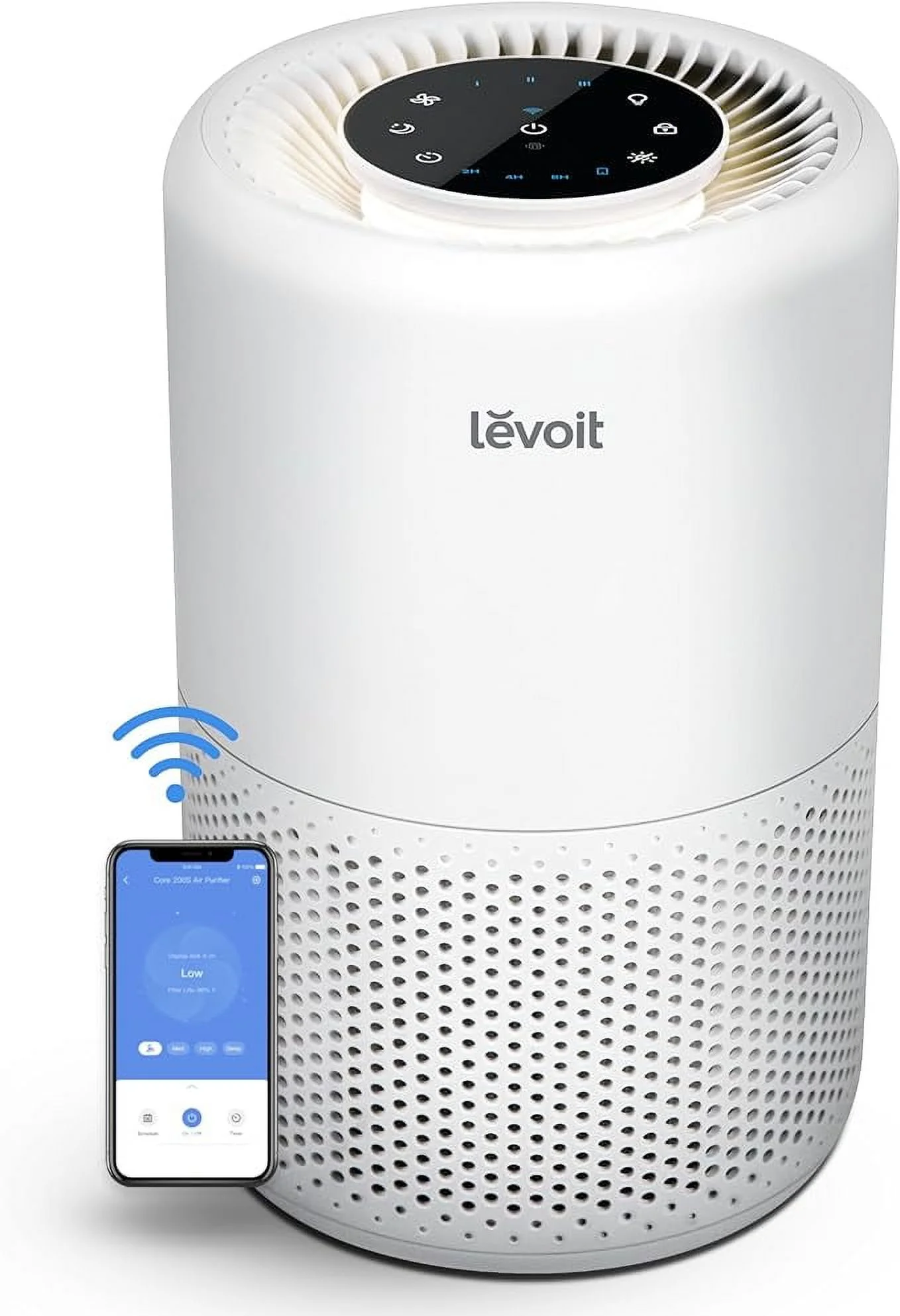Open Box Levoit Core 200S True HEPA Air Purifier for Home Large Room Allergy and Asthma