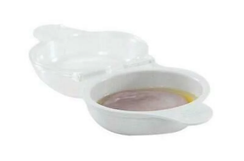 3PK Nordic Ware 4-3/4 in. W x 6-21/32 in. L Clear Plastic Microwave Egg N' Muffin Breakfast Pan