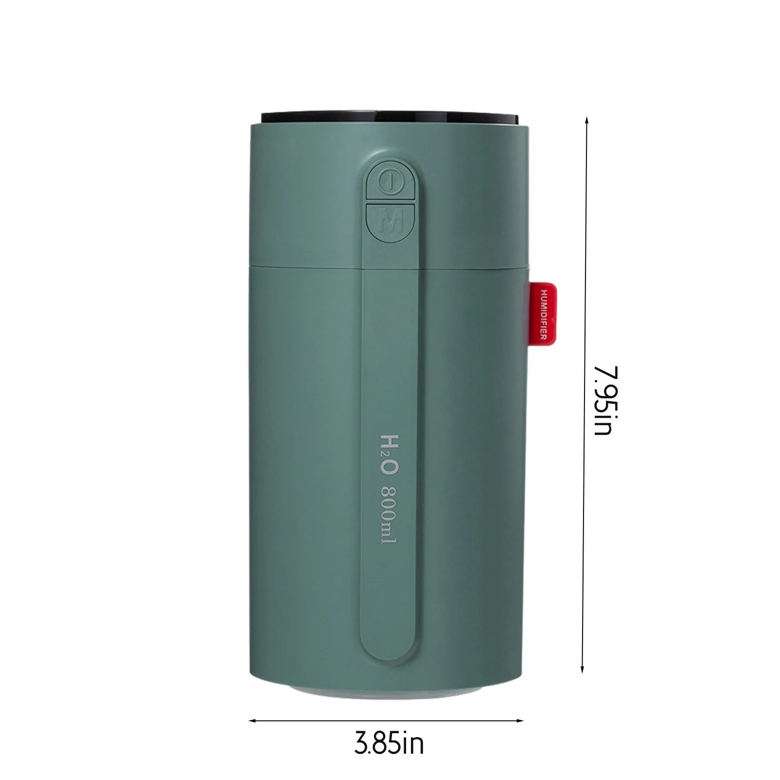 WQQZJJ Intelligent Sensing Two-head Spray Mist Humidifier 1L Water Tank Quiet Humidifiers For Bedroom Large Room Auto-Shut Off Humidifiers Four-speed Humidifiers For Home Small Humidifier