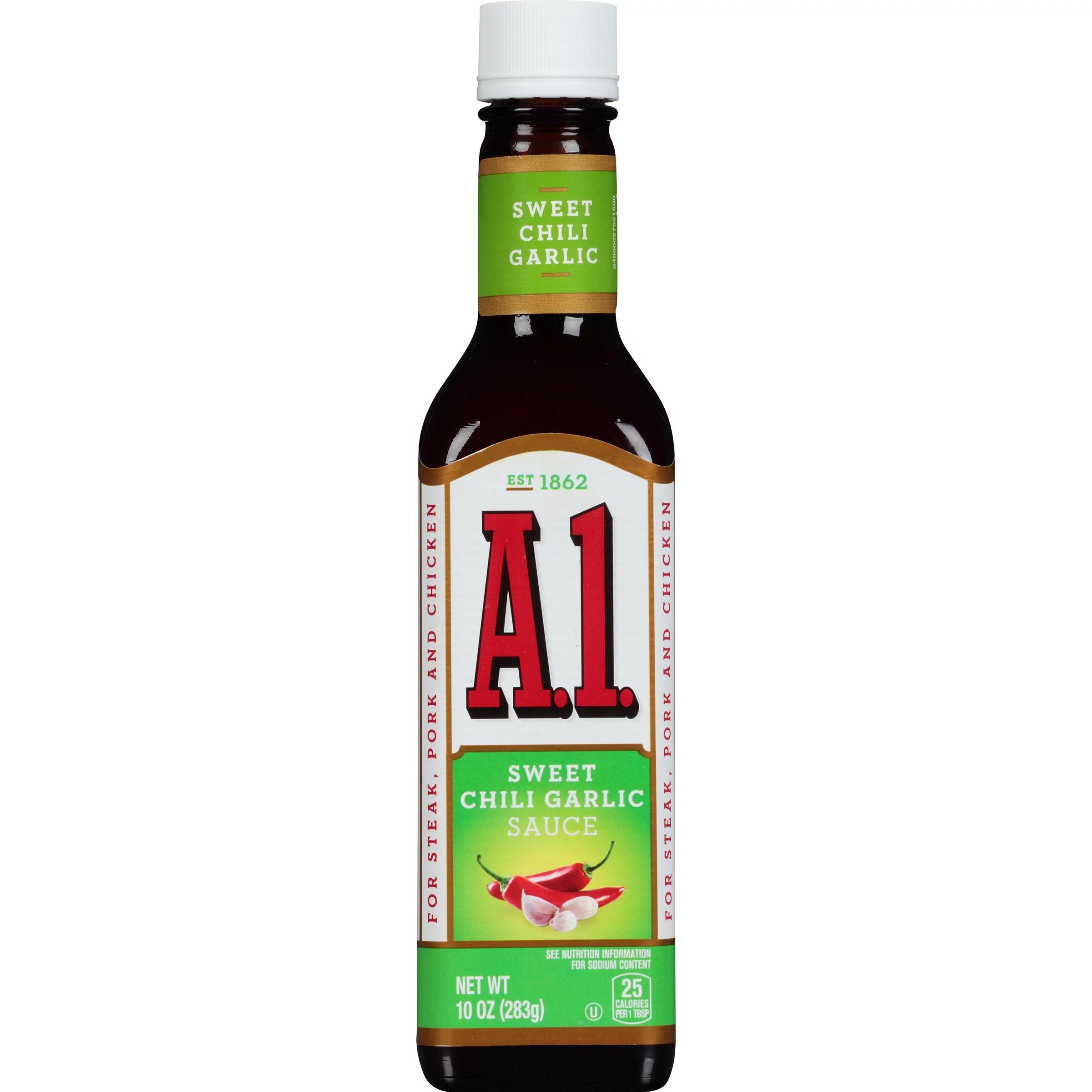 (4 Pack) A.1. Sweet Chili Garlic Sauce, 10 oz Bottle