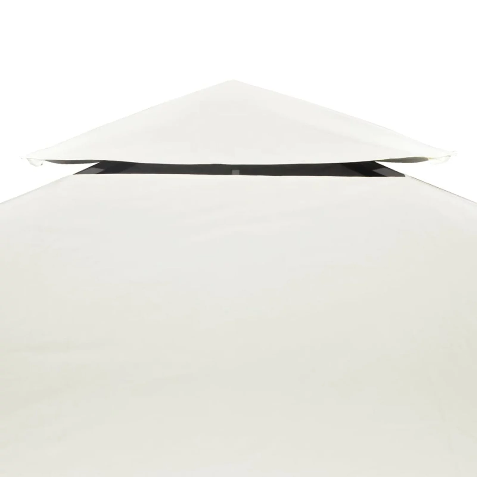 OWSOO Gazebo Cover Canopy Replacement 9.14 oz/yd² Cream White 10'x10'