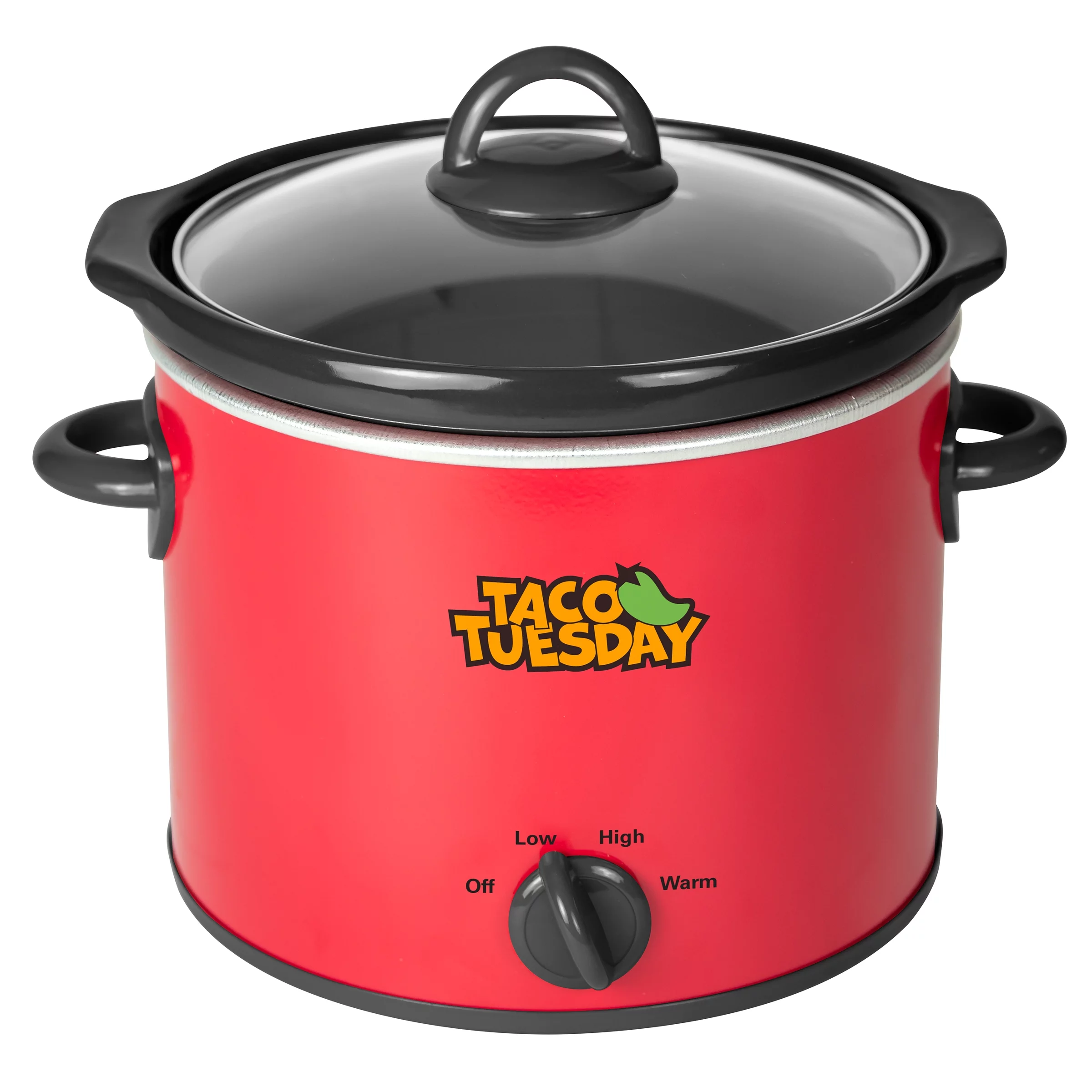 Taco Tuesday TTRSC4RD 4-Qt. Fiesta Slow Cooker