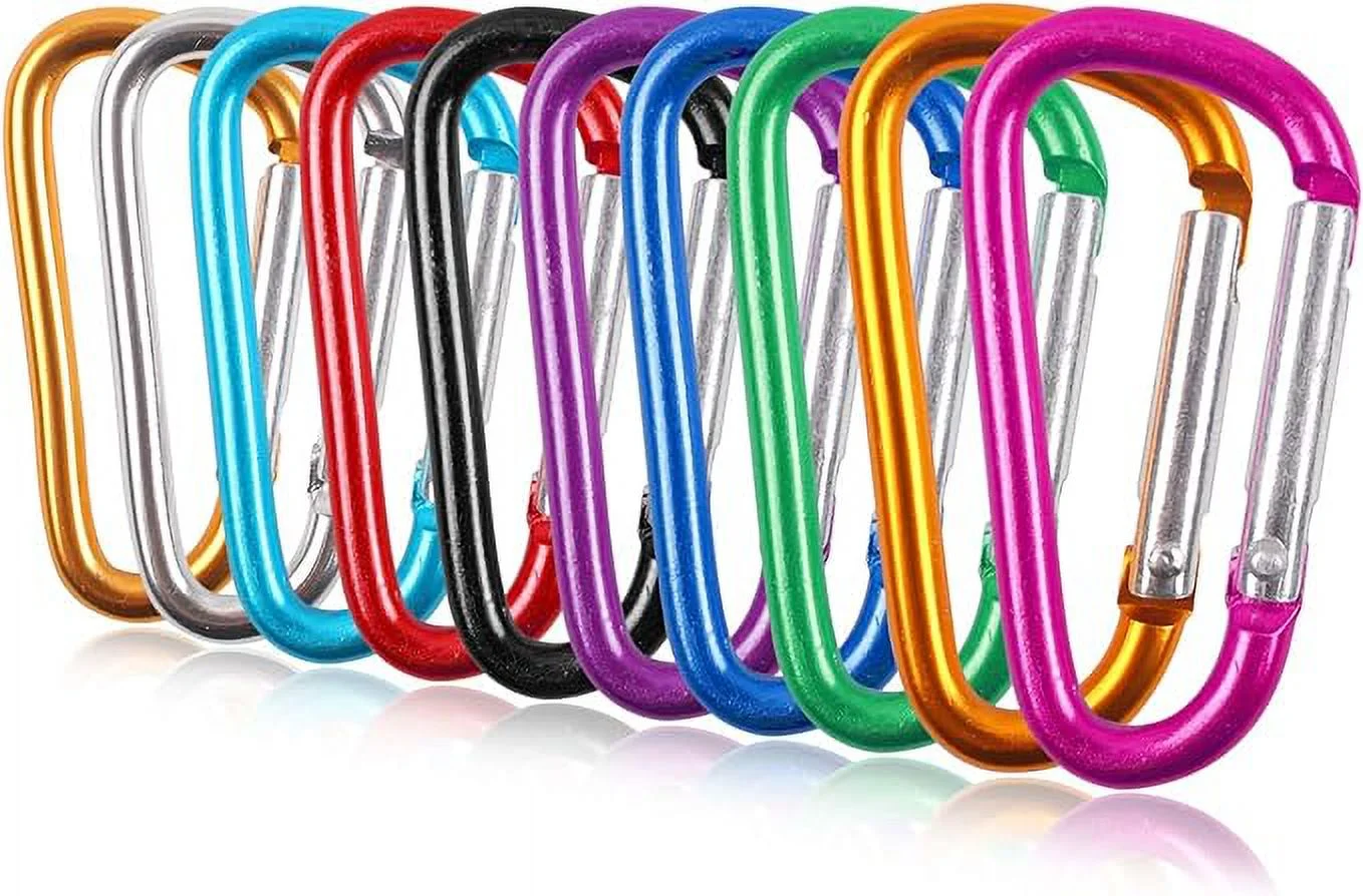 OMUKY Multicolor Carabiners Hook Clips Camping Accessories Buckle for Outdoor Hiking Traveling
