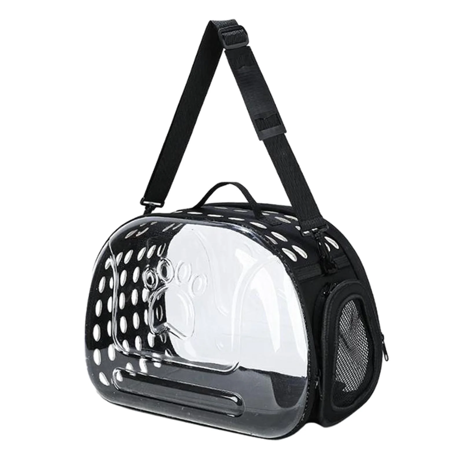 TOOYFUL Transparent Cat Carrier Portable Cat Carried Bag Transport Luggage Handbag Carry Kennel for Kitten , S S