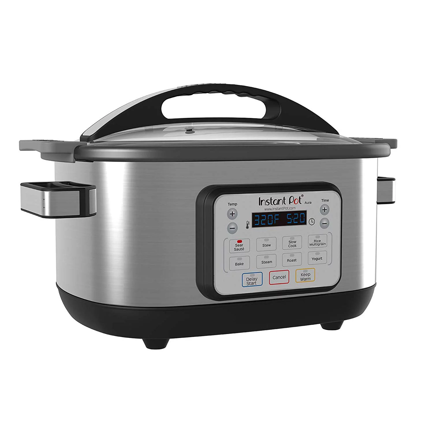 Instant Pot Aura Multi-Use Programmable Slow Cooker, 6 Quart, No Pressure Cooking Functionality