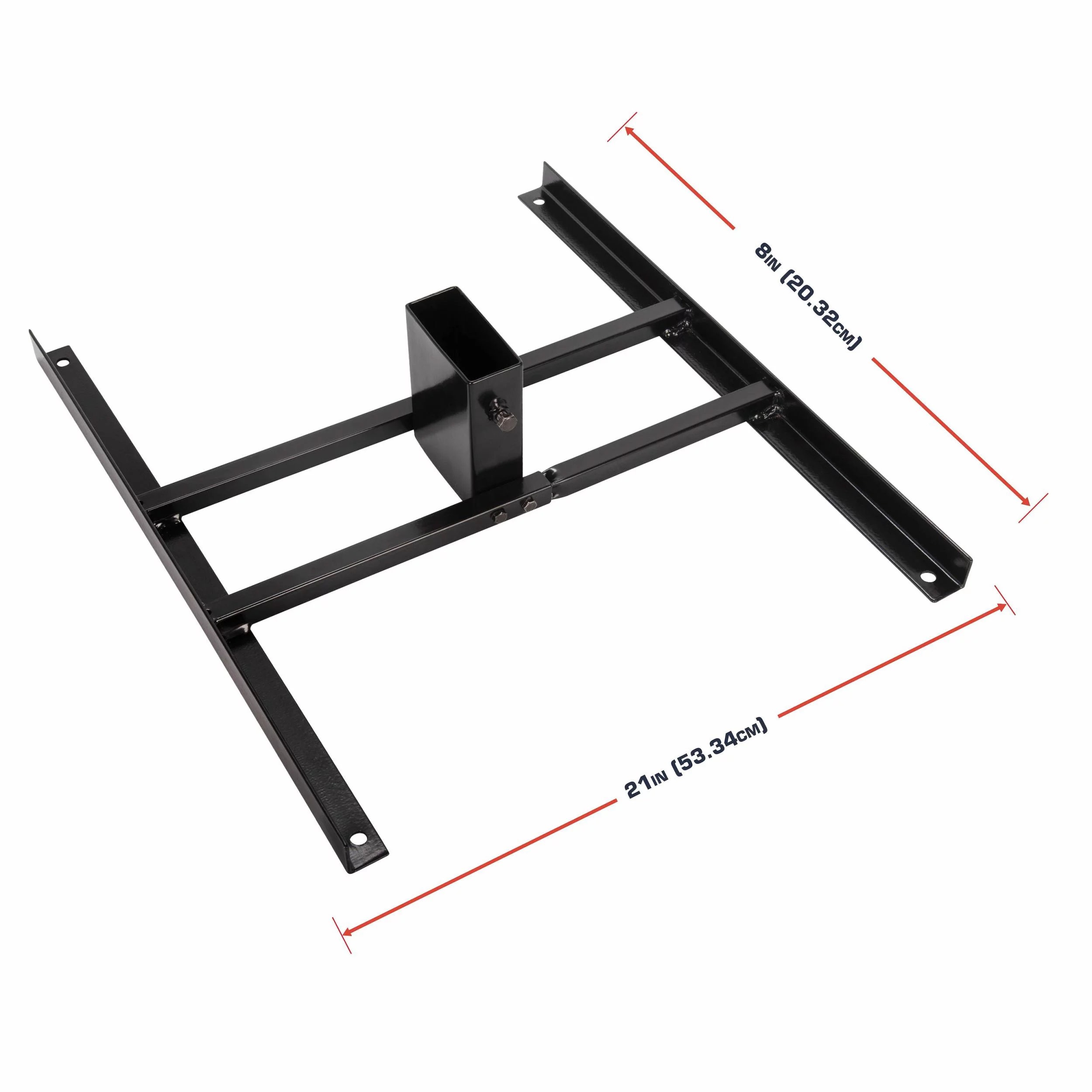 Ez Aim Steel Target Stand Base, For 2 X 4 Lumber, Black
