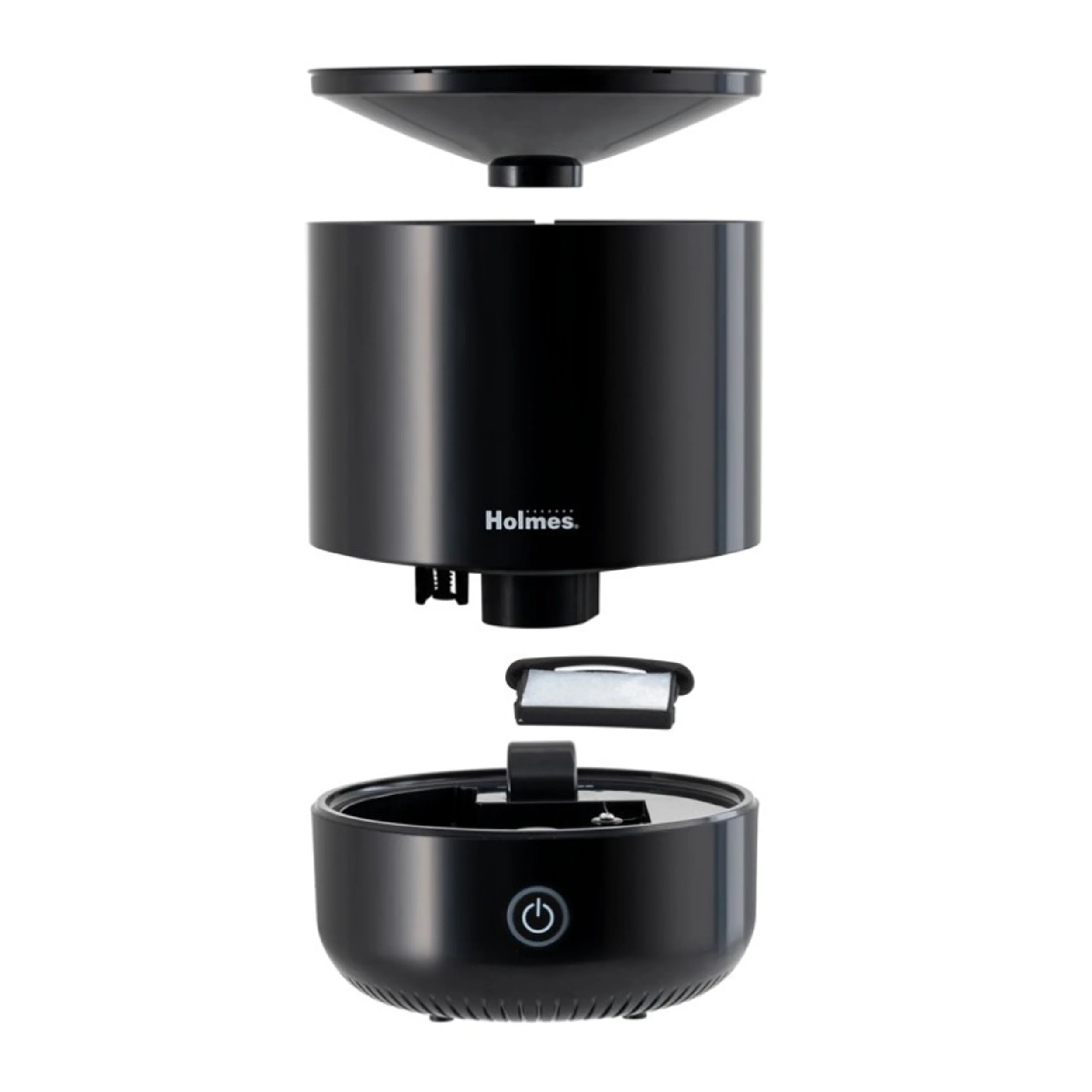 Holmes 0.36gal Antimicrobial Top Fill Ultrasonic Cool Mist Humidifie, Black
