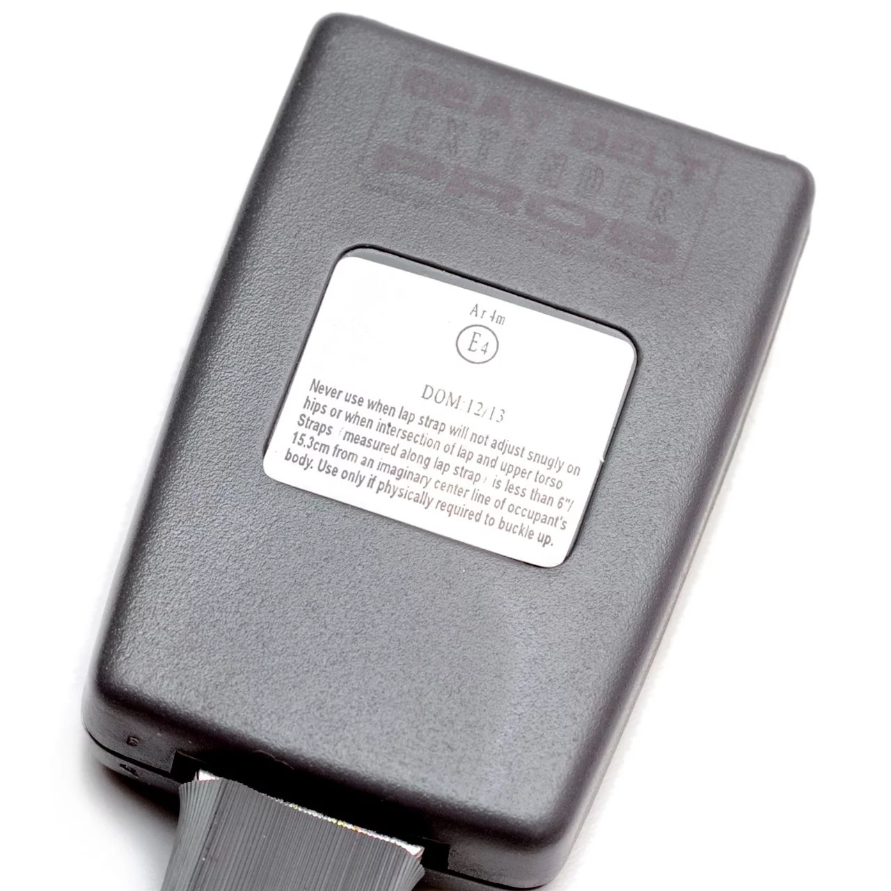 Seat Belt Extender Pros Subaru XV 2013 Crosstrek Front Seats Extender - E-Mark Certified, 7 Inch, Black