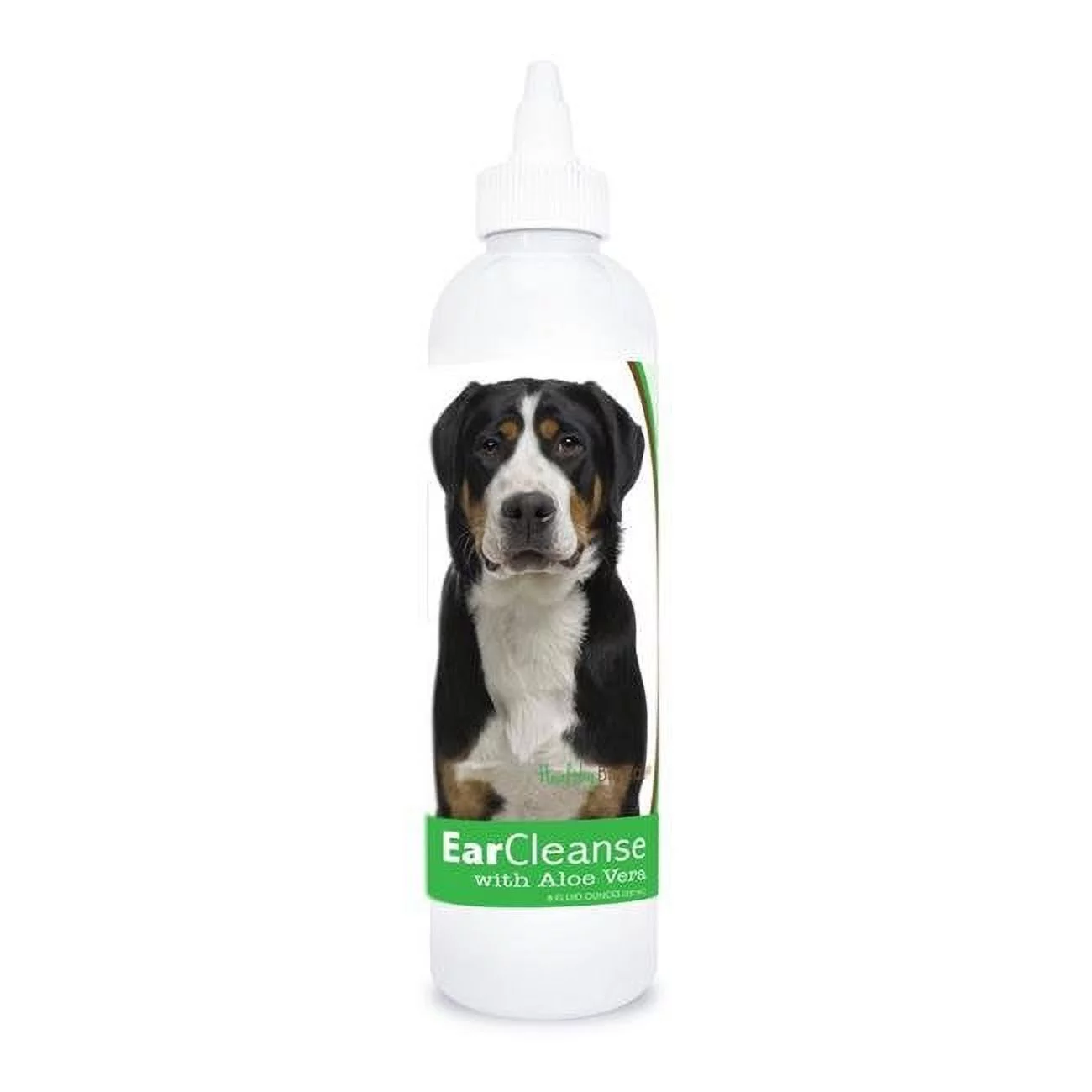 Healthy Breeds  8 oz Greater Swiss Mountain Dog Ear Cleanse with Aloe Vera Cucumber Melon