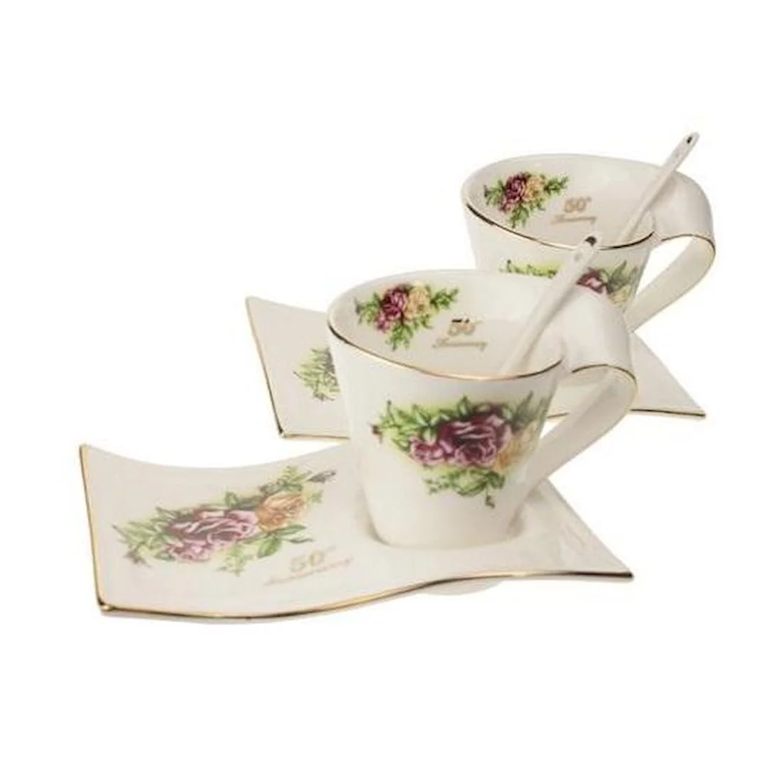 50th Anniversary Cup and Saucer Sets