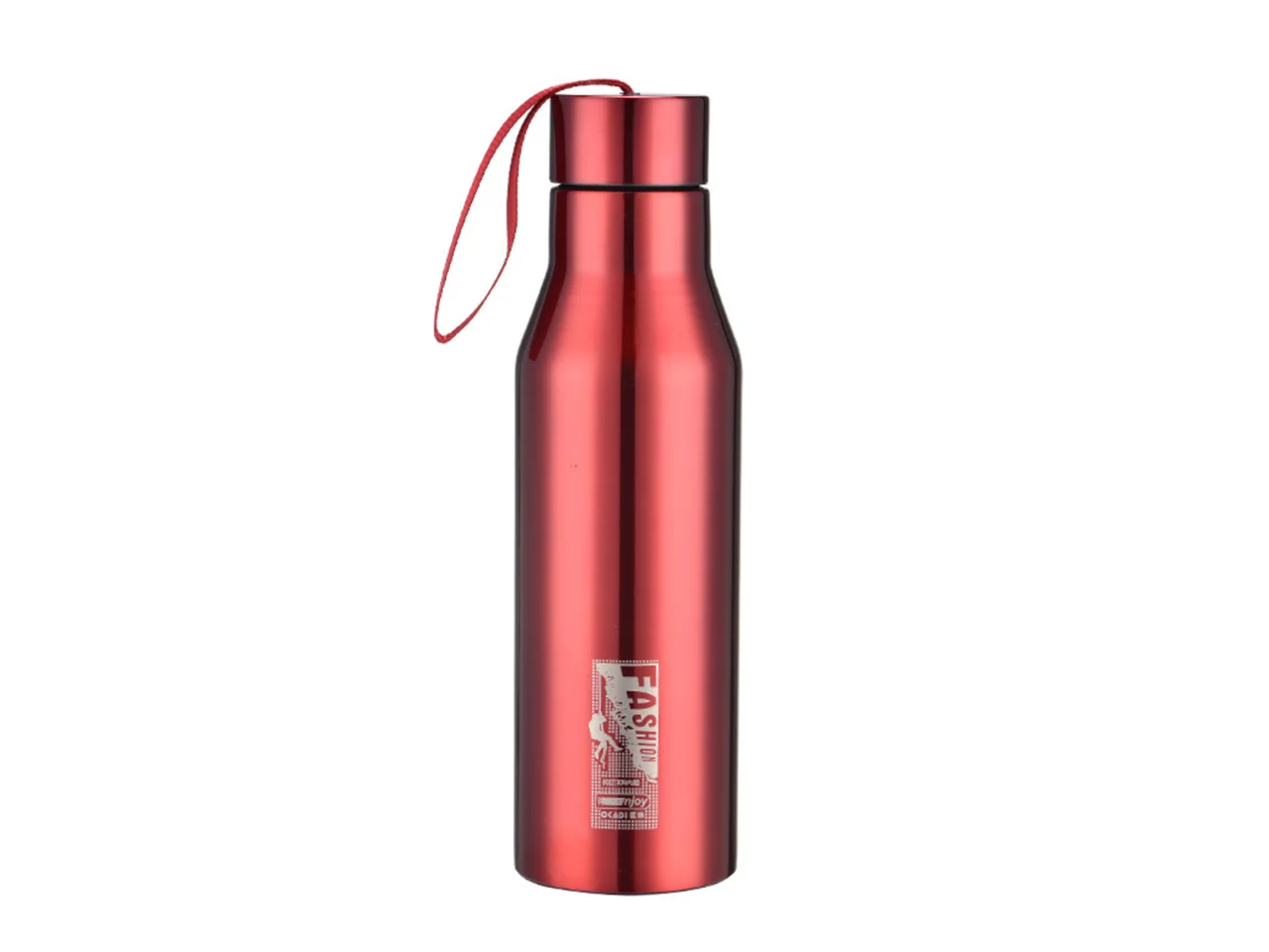 Double Wall Vacuum Insulated Stainless Steel Leak Proof Sports Water Bottle(450ml)(Silver)