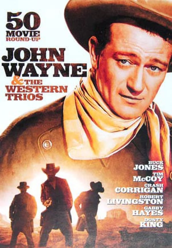 John Wayne & the Western Trios: 50 Movie Round-Up (DVD), Mill Creek, Western