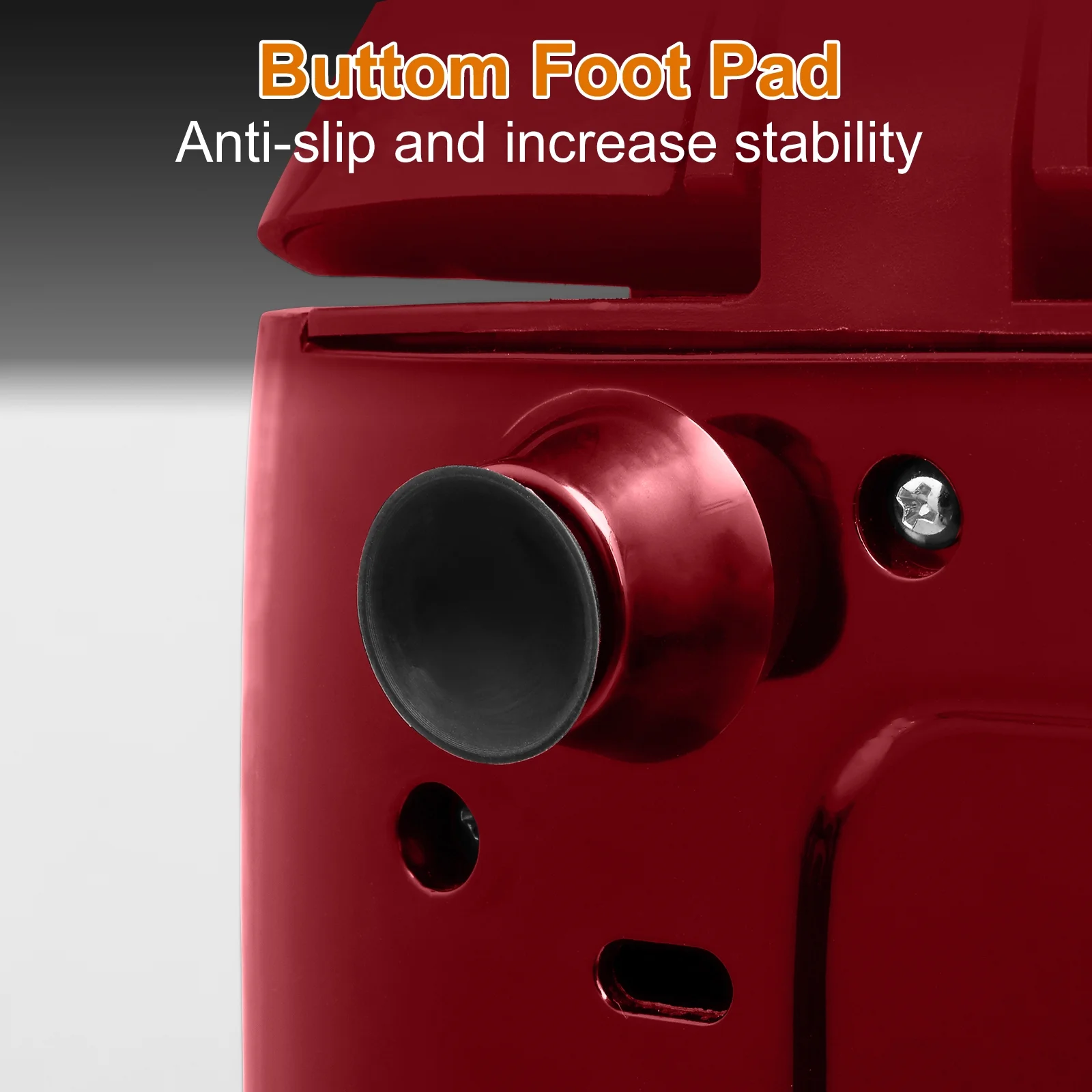 ZOKOP 16.91Quart Air Fryer Oven with Digital Touch Screen, ETL Certified(Red)