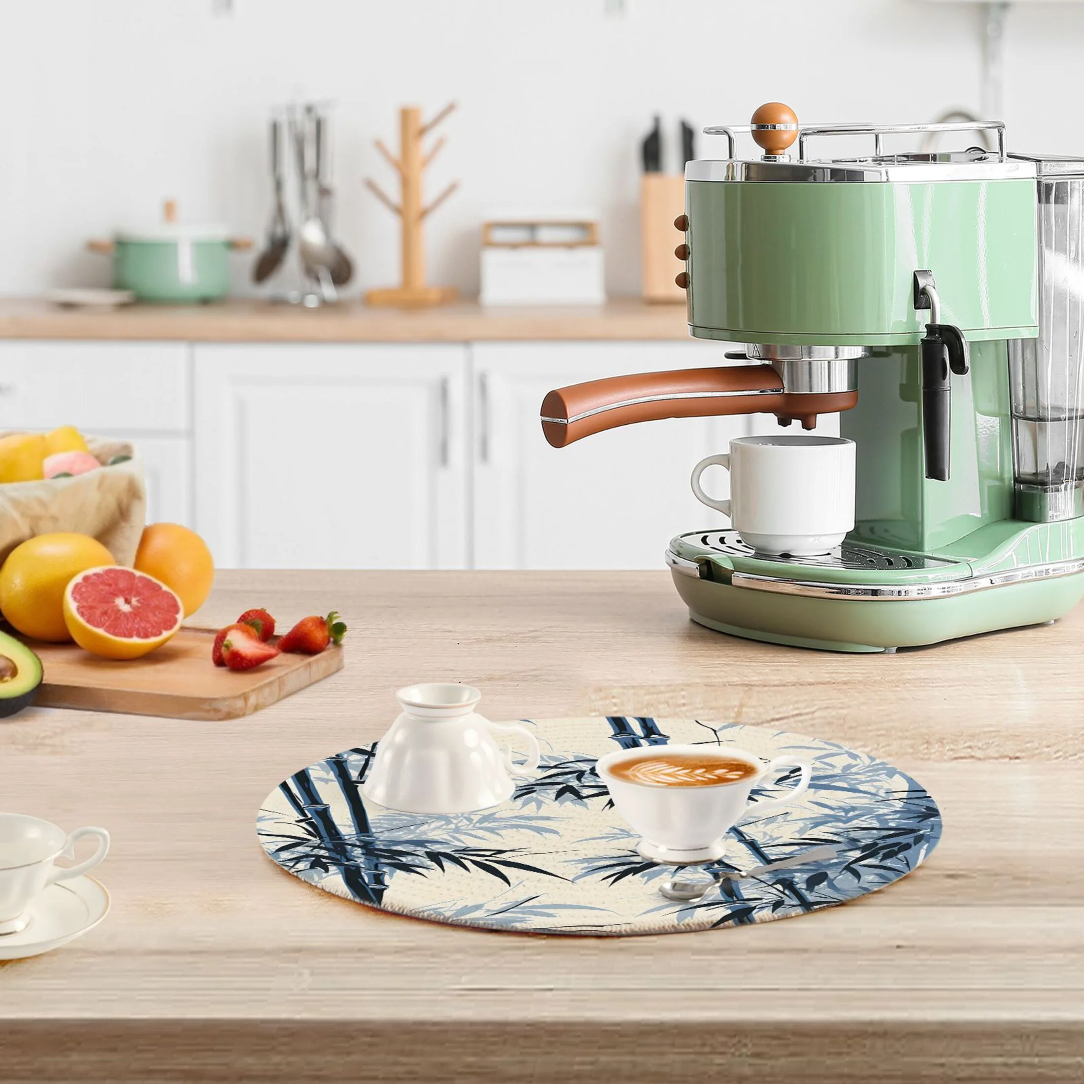 Bamboos 3 PCs Pot Holders Trivets Kitchen 15