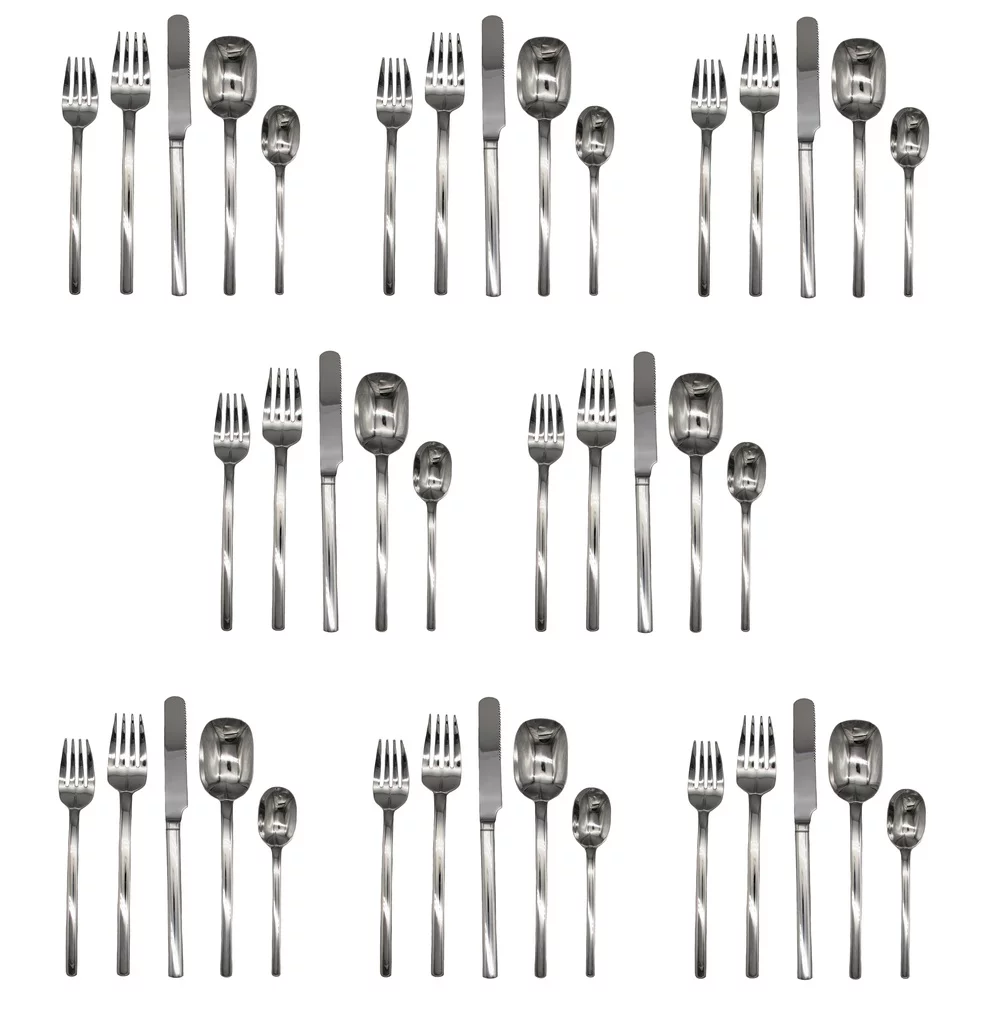 Mikasa Zena 18/8 Stainless Steel 40pc. Flatware Set (Service for Eight)