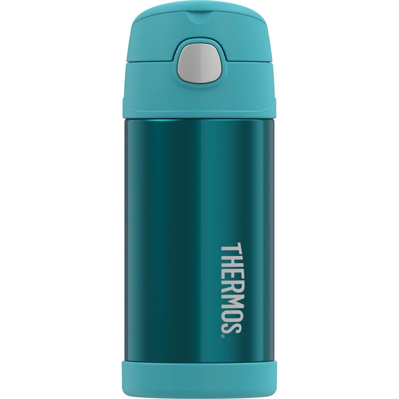 Thermos Funtainer Vacuum Insulated Stainless Steel Bottle (12 oz/ Teal)